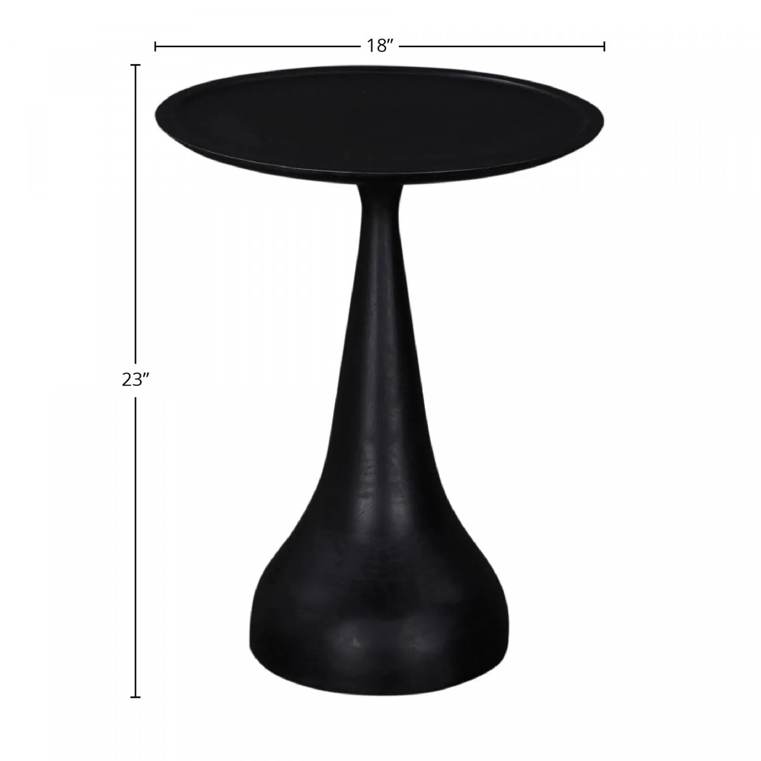 Malmund Side Table - Ebony