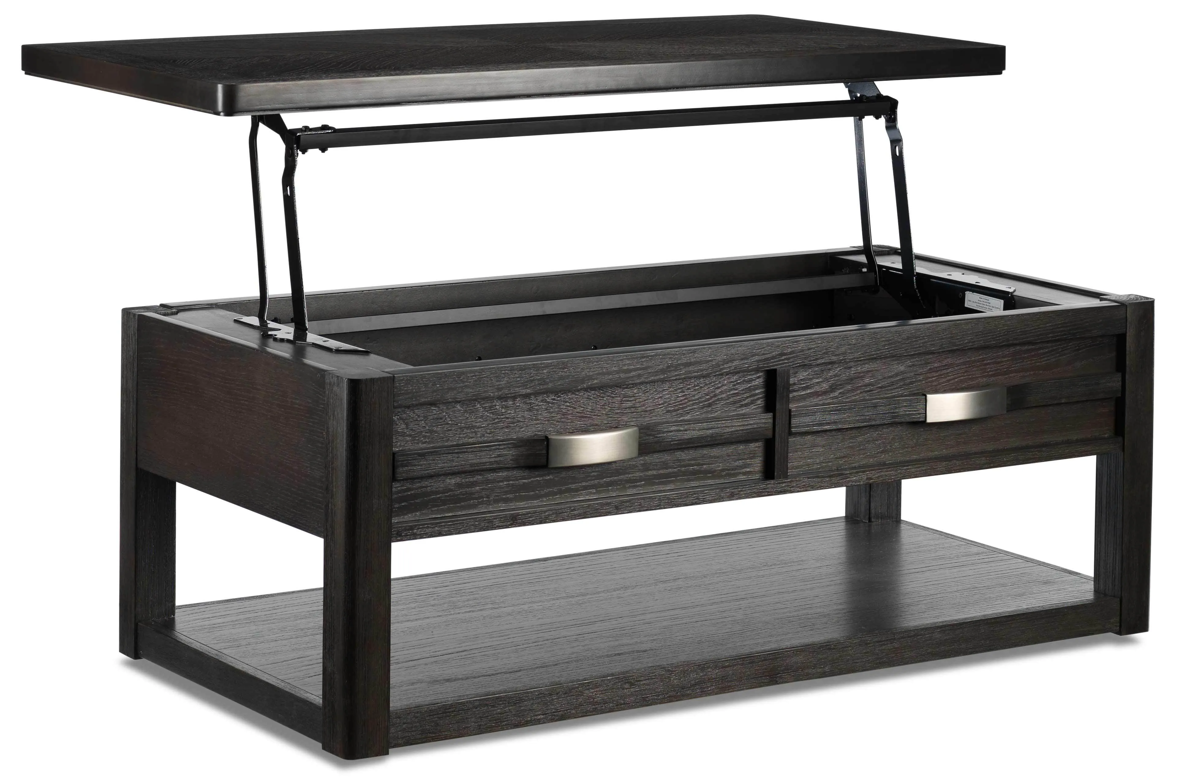 Manila 48" Lift-Top Coffee Table - Brown