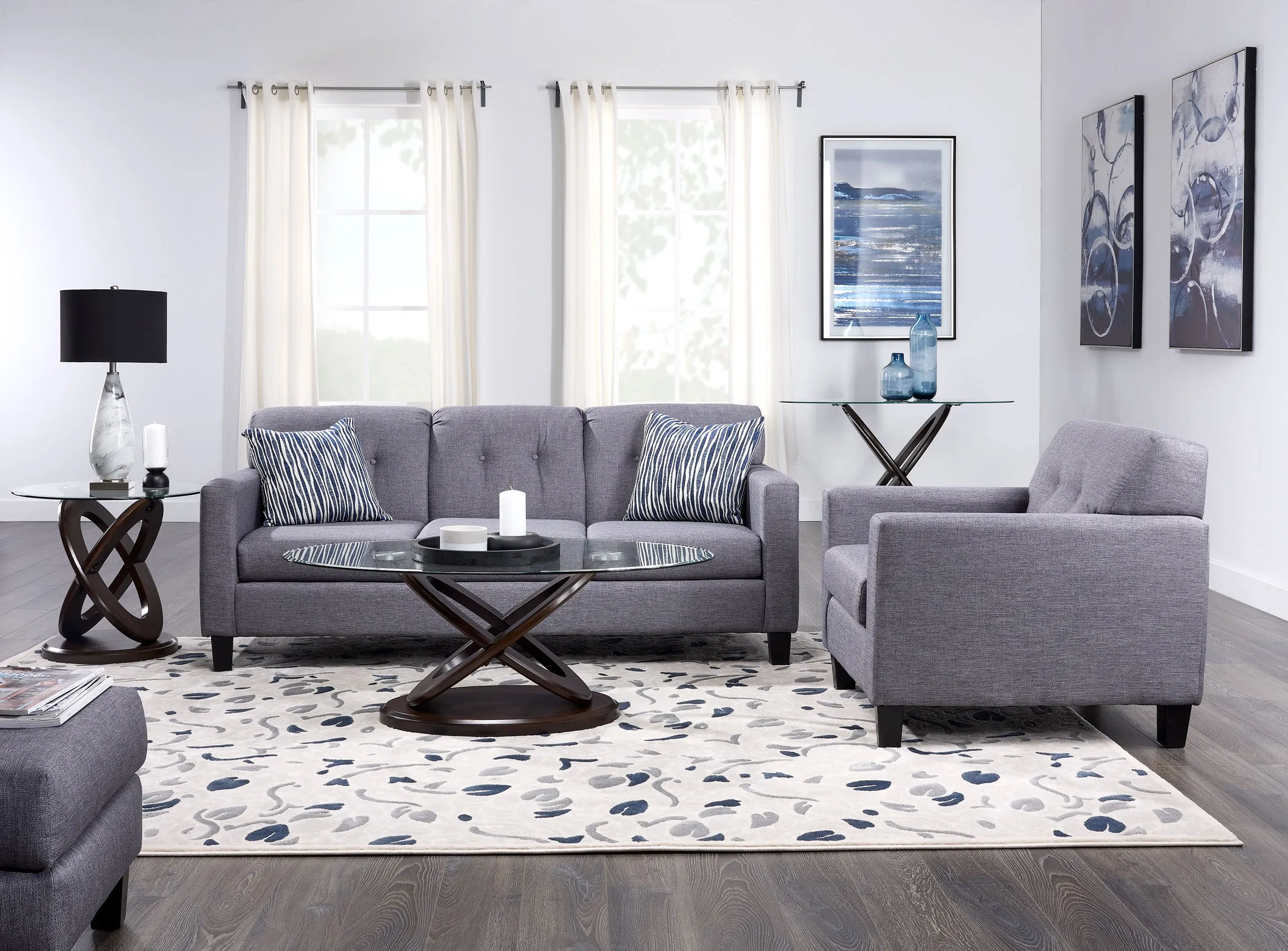 Merlin Sofa - Grey