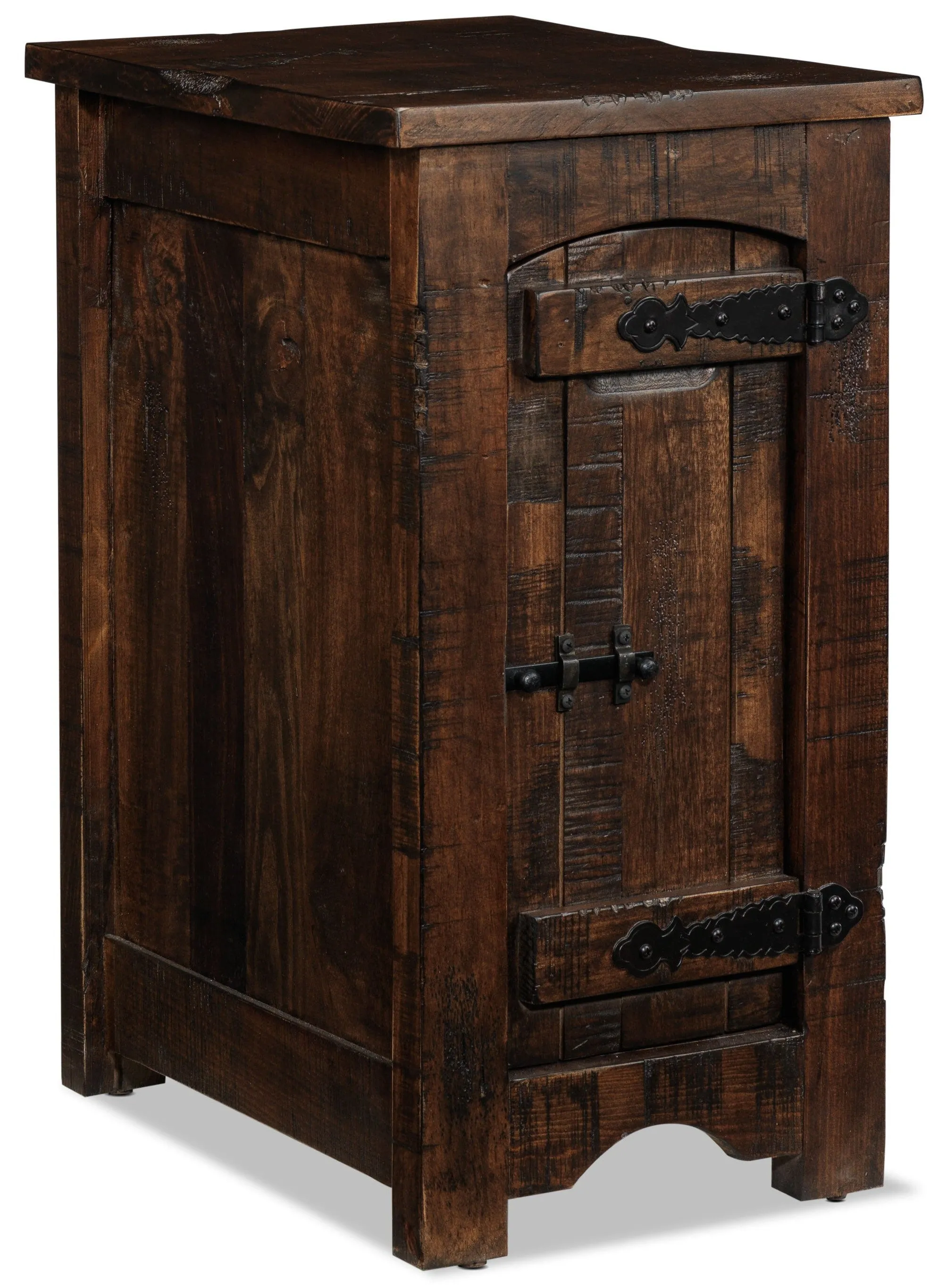 Mezcal 14.25" Chairside Table - Walnut