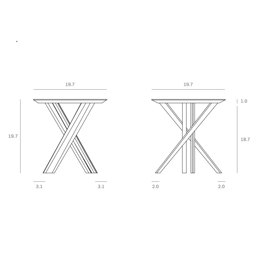 Mikado Side Table