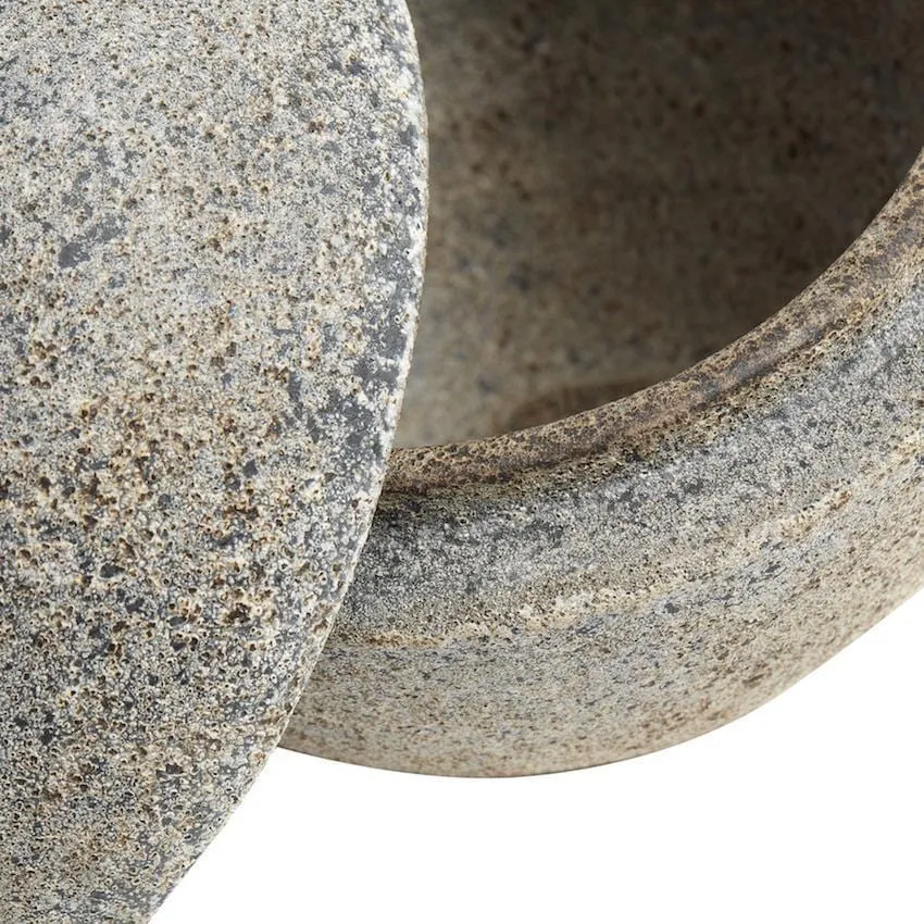 Muubs Stain Bonbonniere Terracotta, 15cm