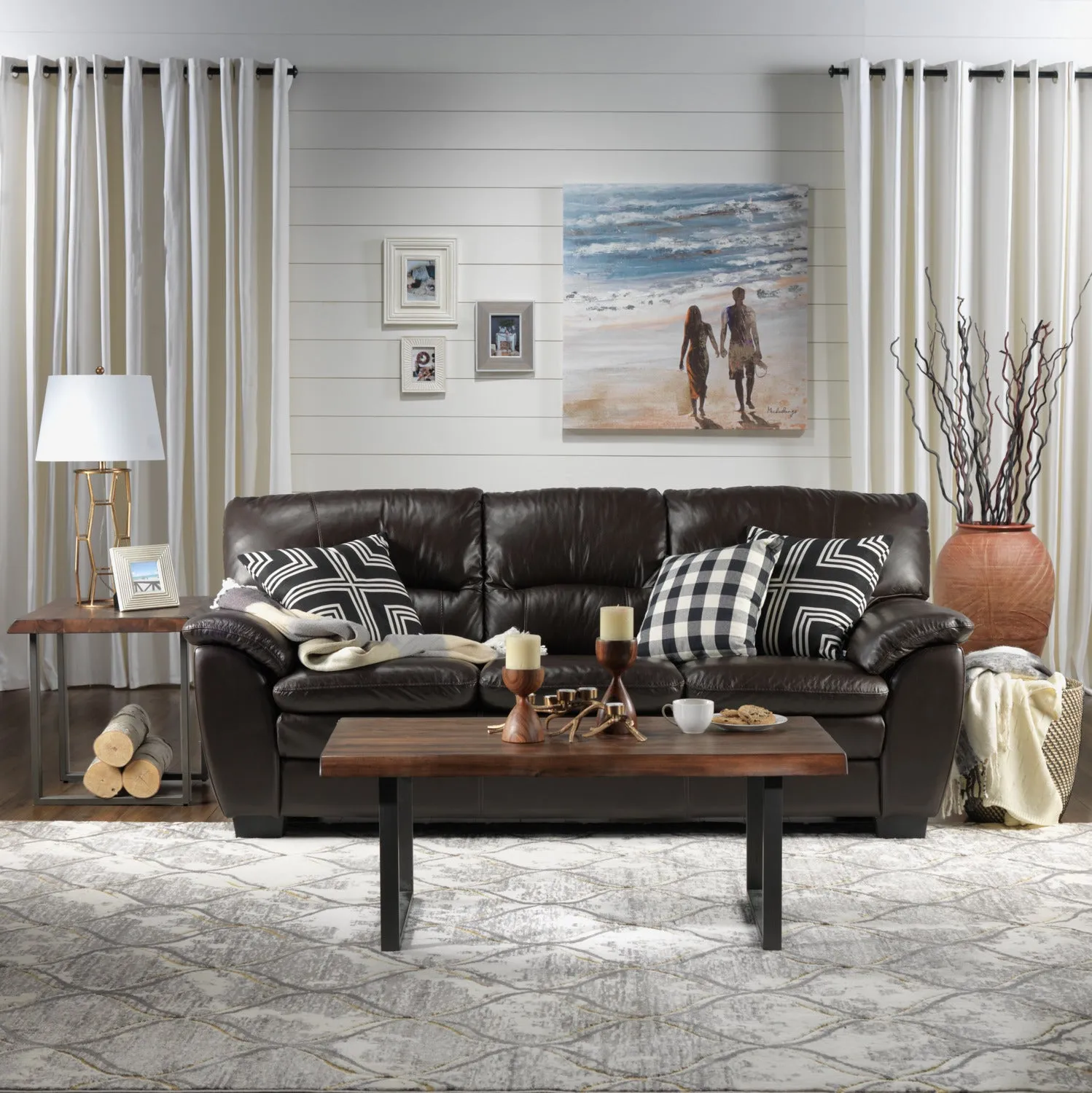 Natura 22" End Table - Walnut