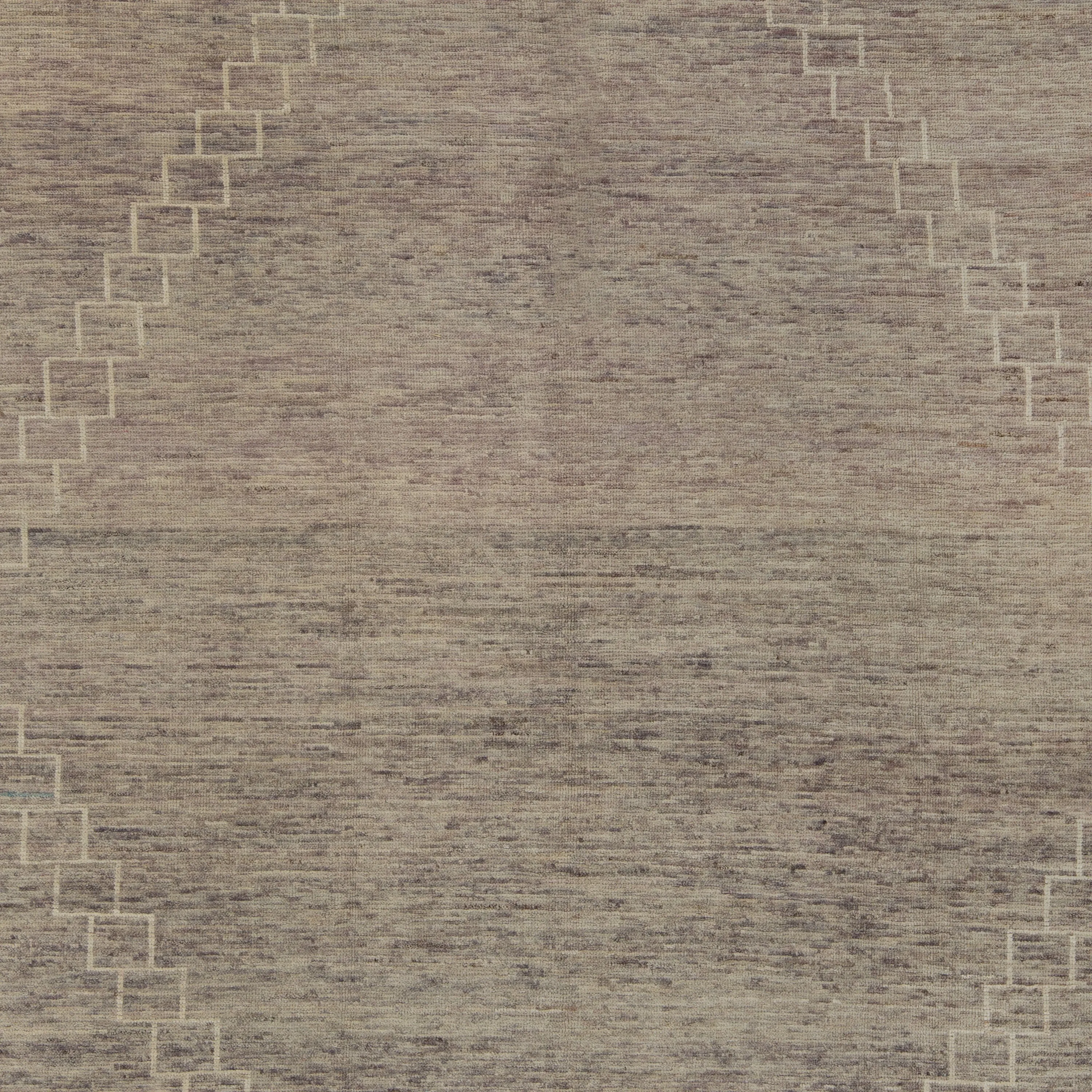 Natural Zameen Transitional Wool Rug - 8'11" x 10'7"