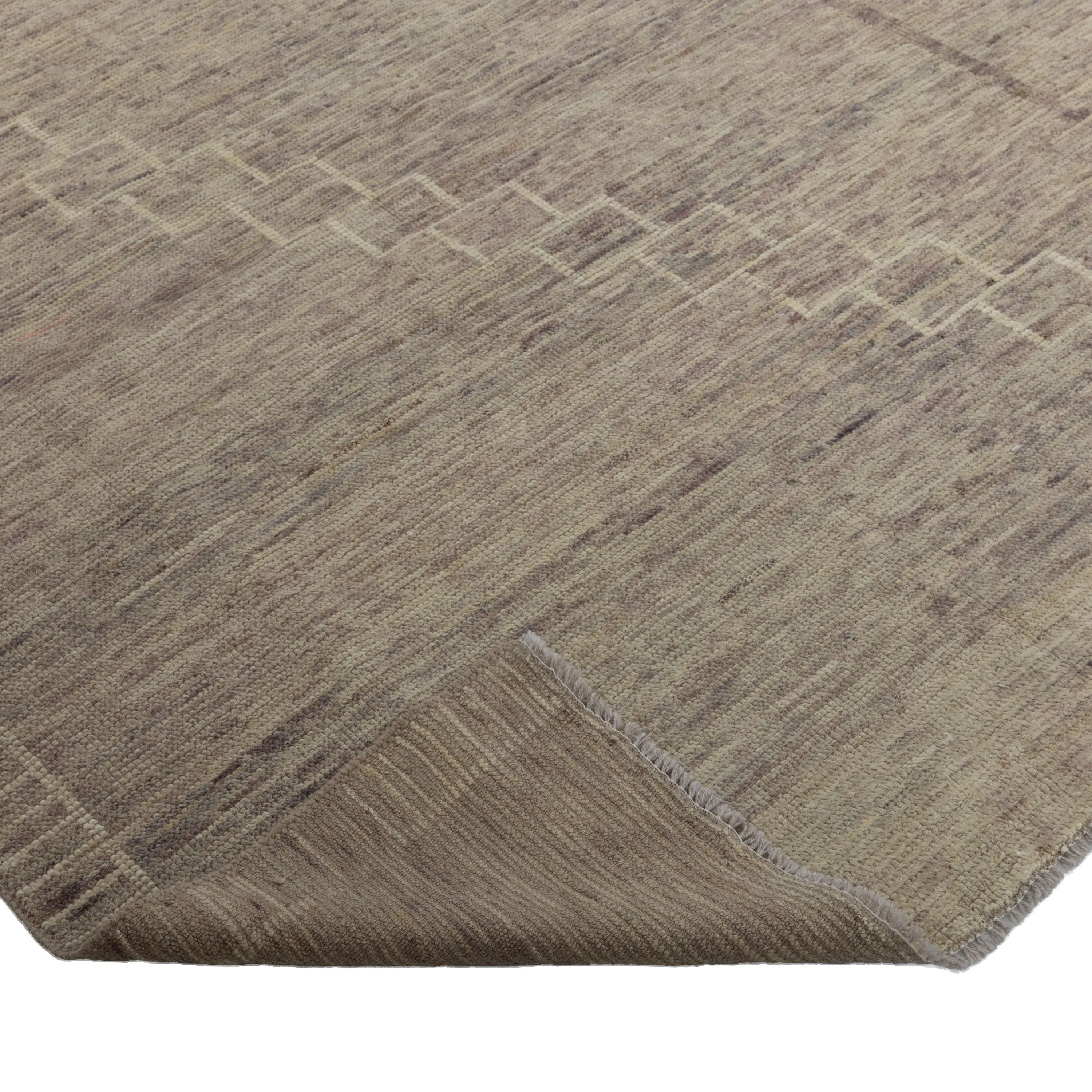 Natural Zameen Transitional Wool Rug - 8'11" x 10'7"