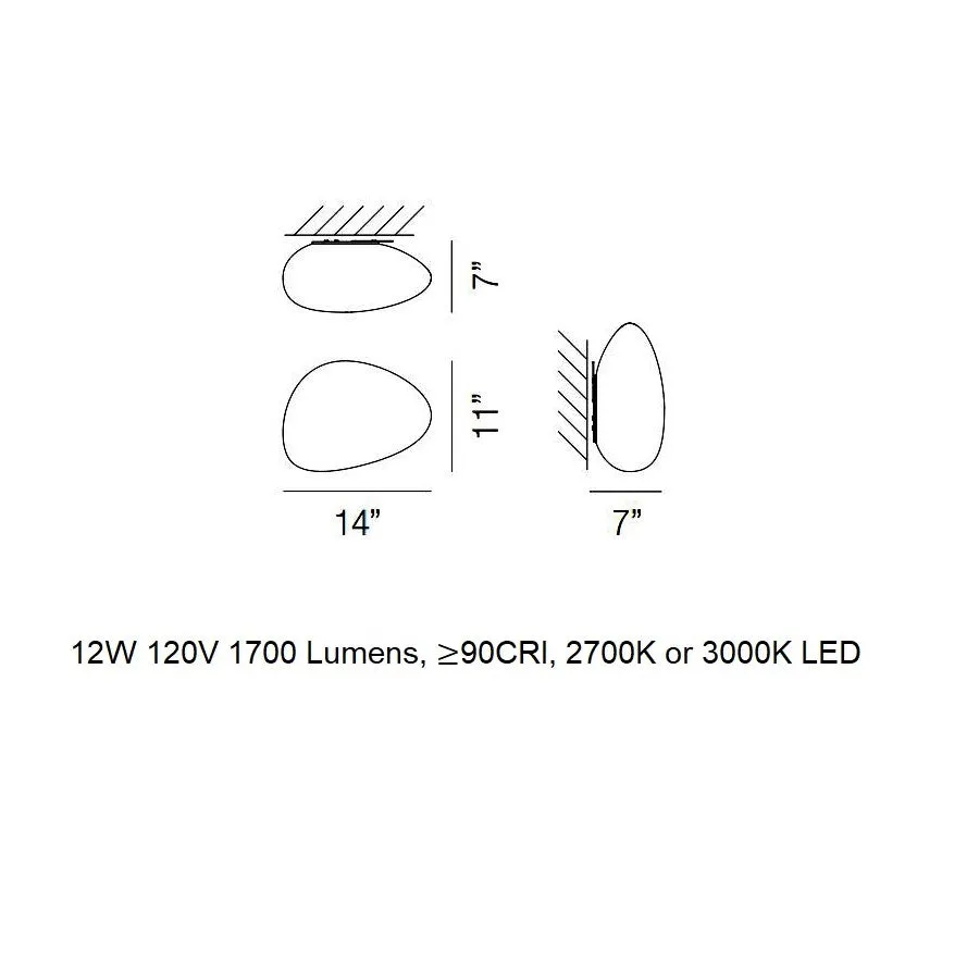 Neochic Wall/Ceiling Lamp