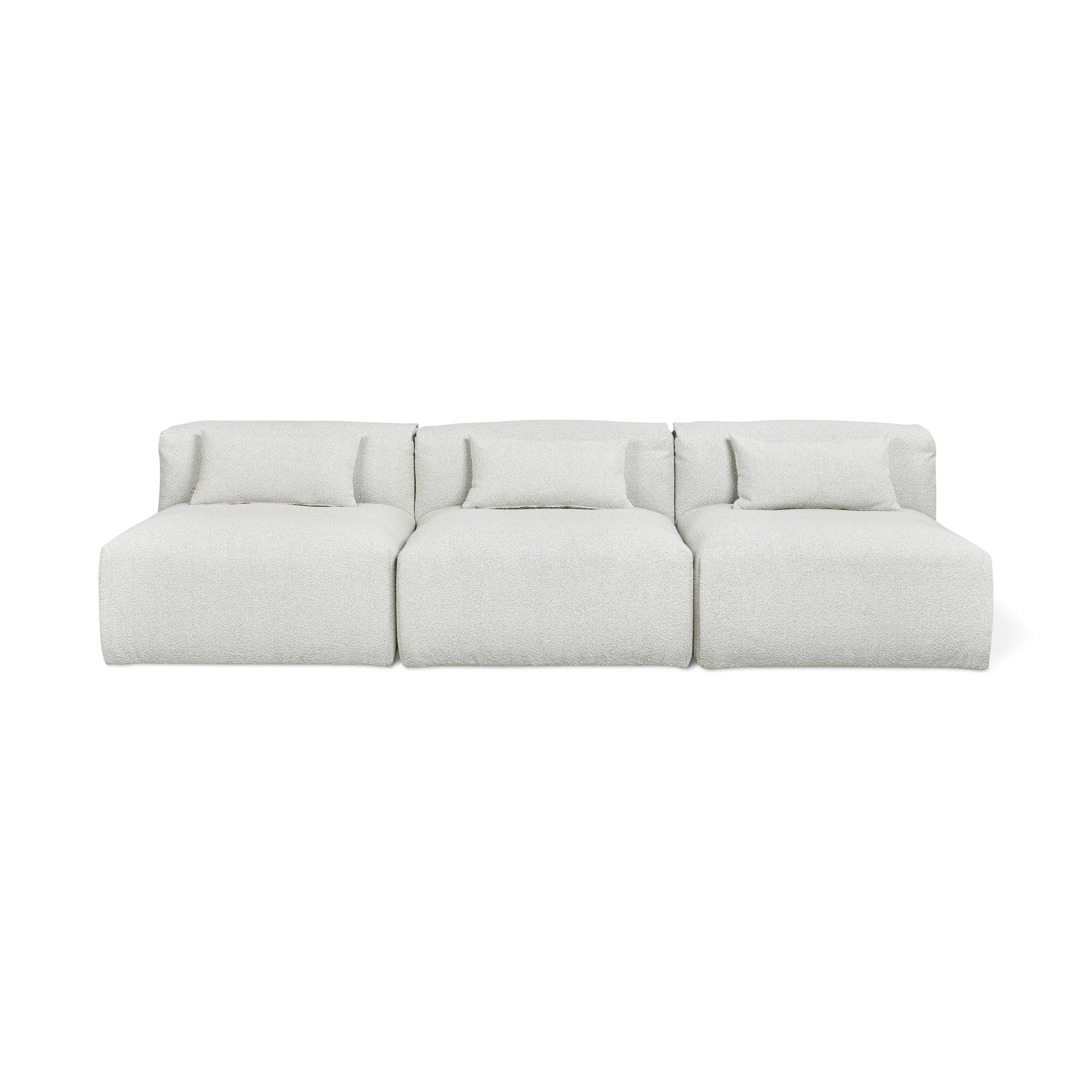 Nest Modular 3-piece Armless Sofa