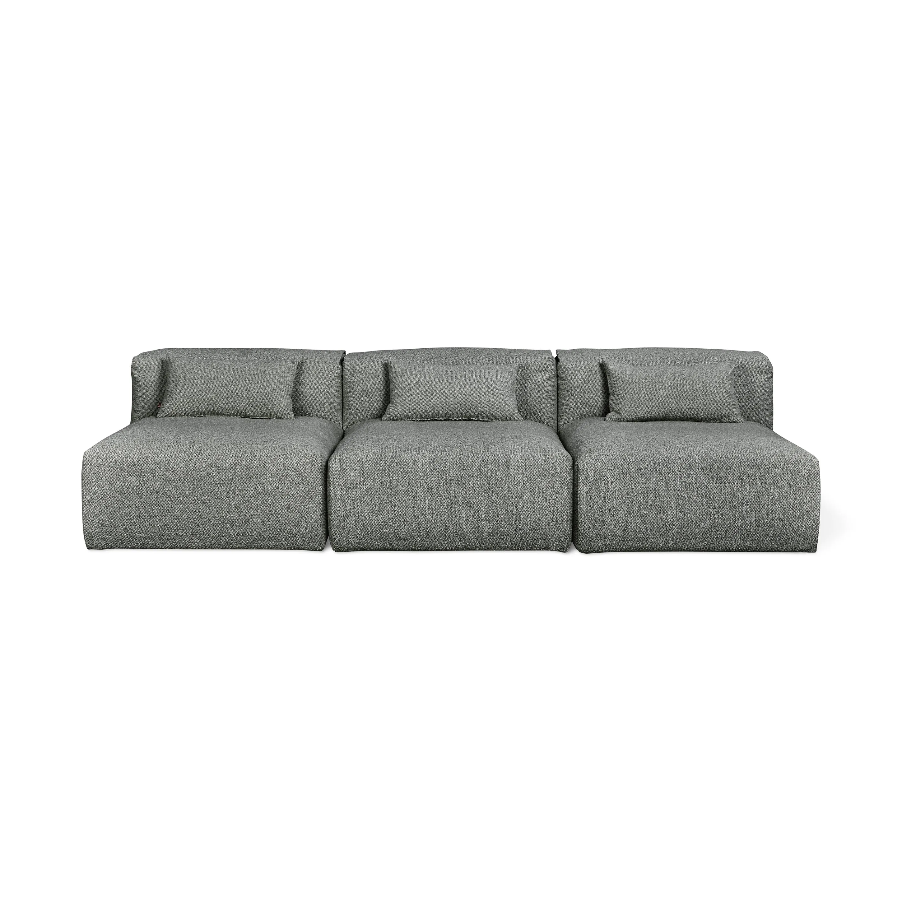 Nest Modular 3-piece Armless Sofa