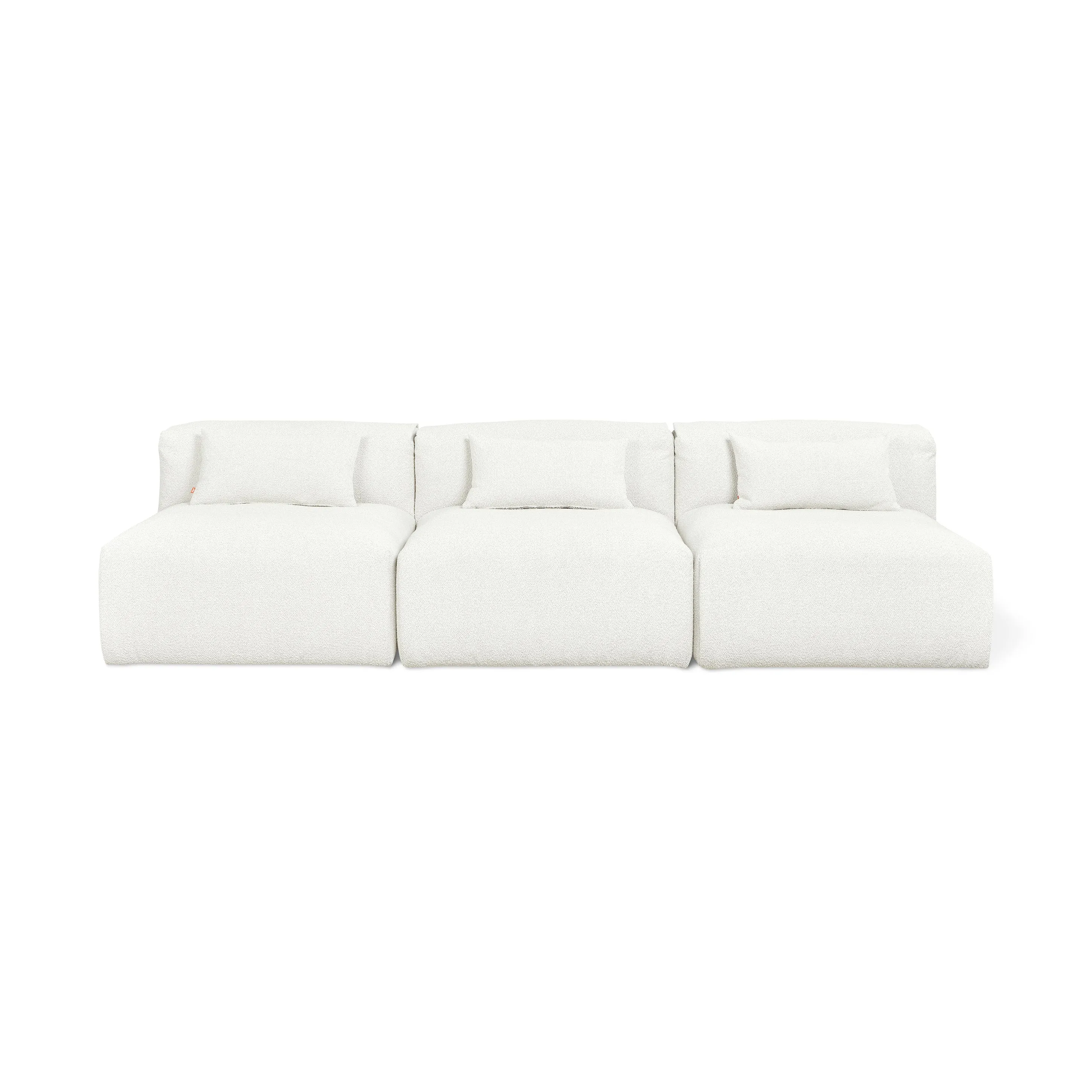 Nest Modular 3-piece Armless Sofa