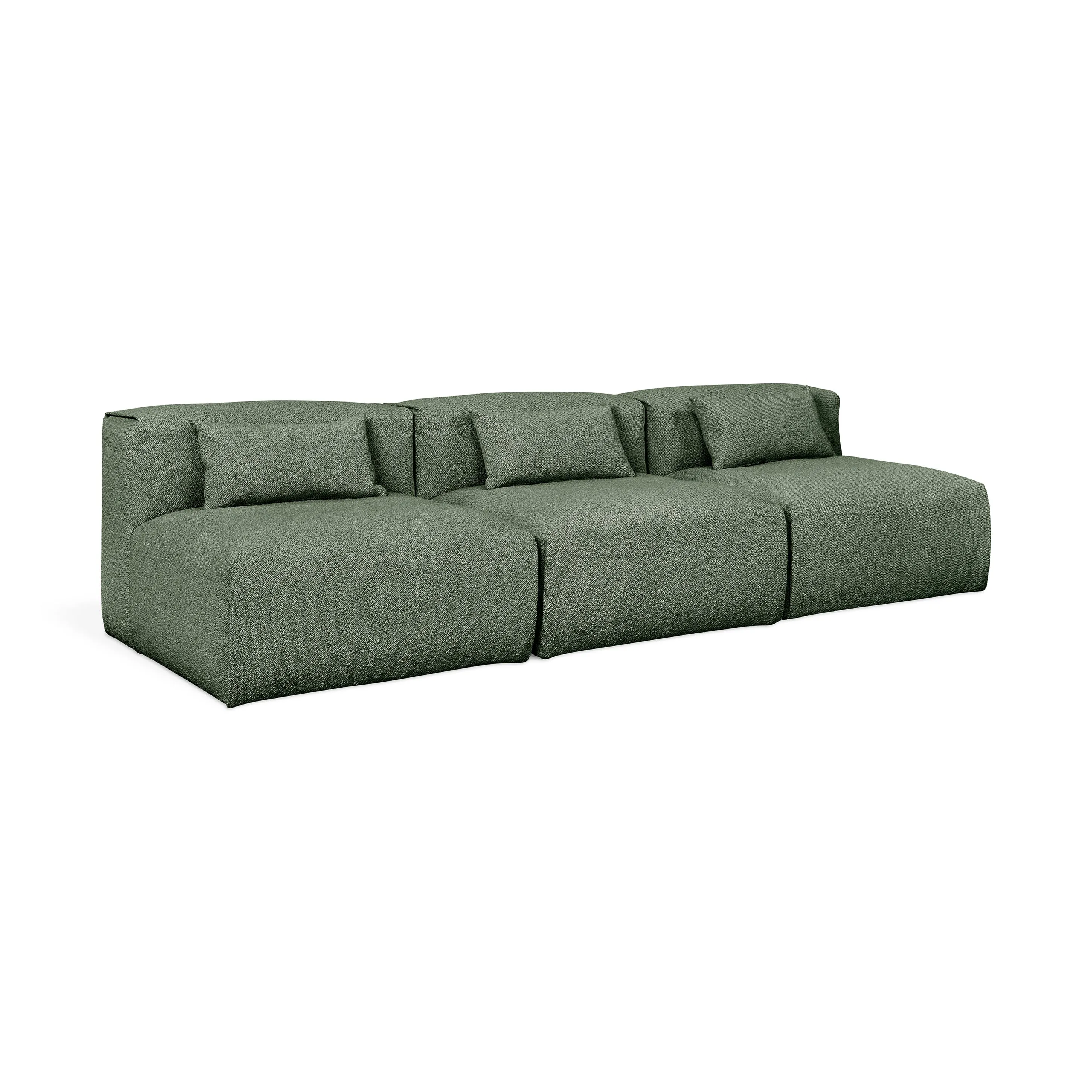 Nest Modular 3-piece Armless Sofa