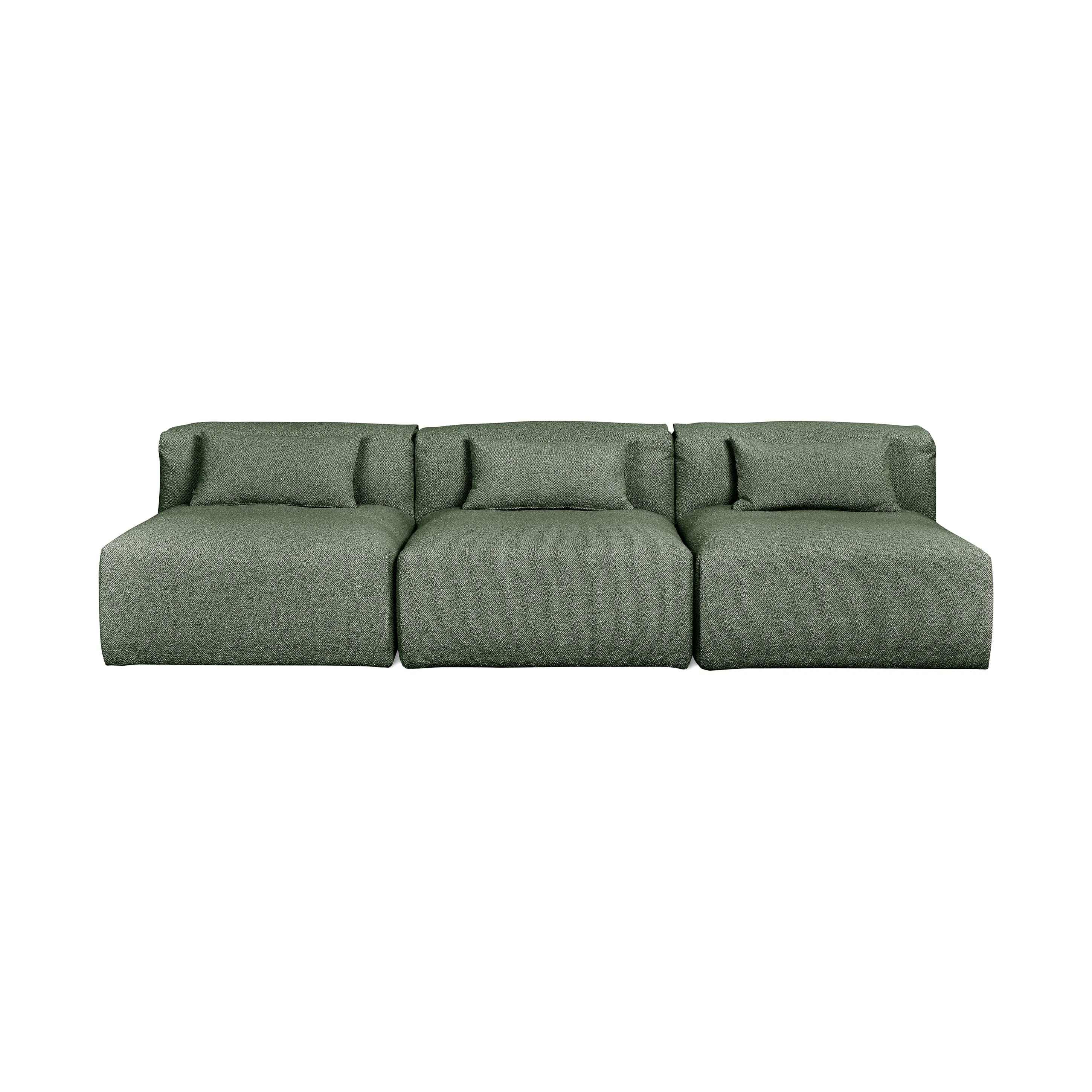 Nest Modular 3-piece Armless Sofa