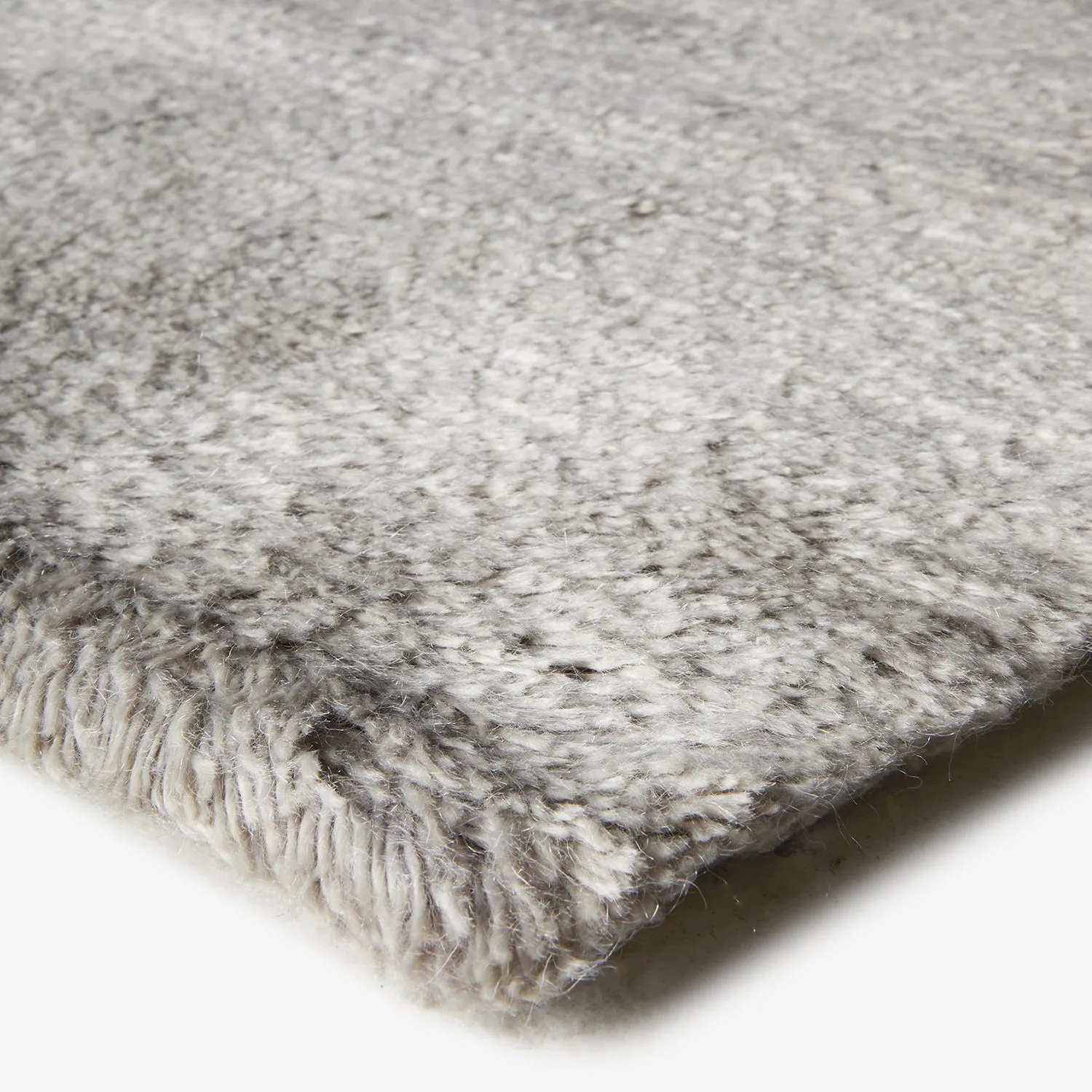 Neutral Textured Wool Rug - 8' x 10'