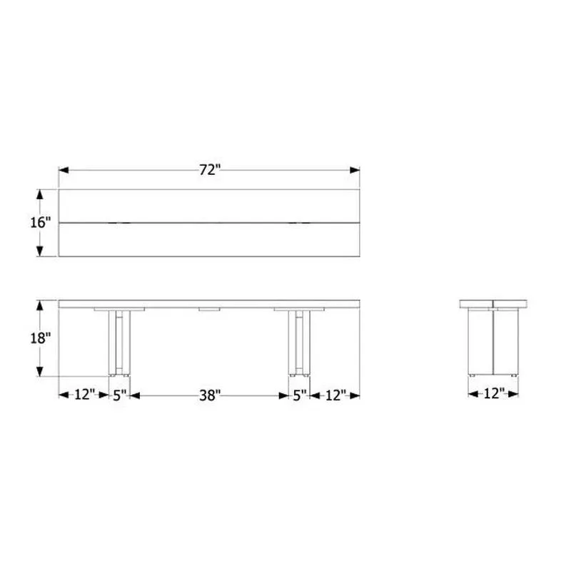 Occidental Accoya Bench