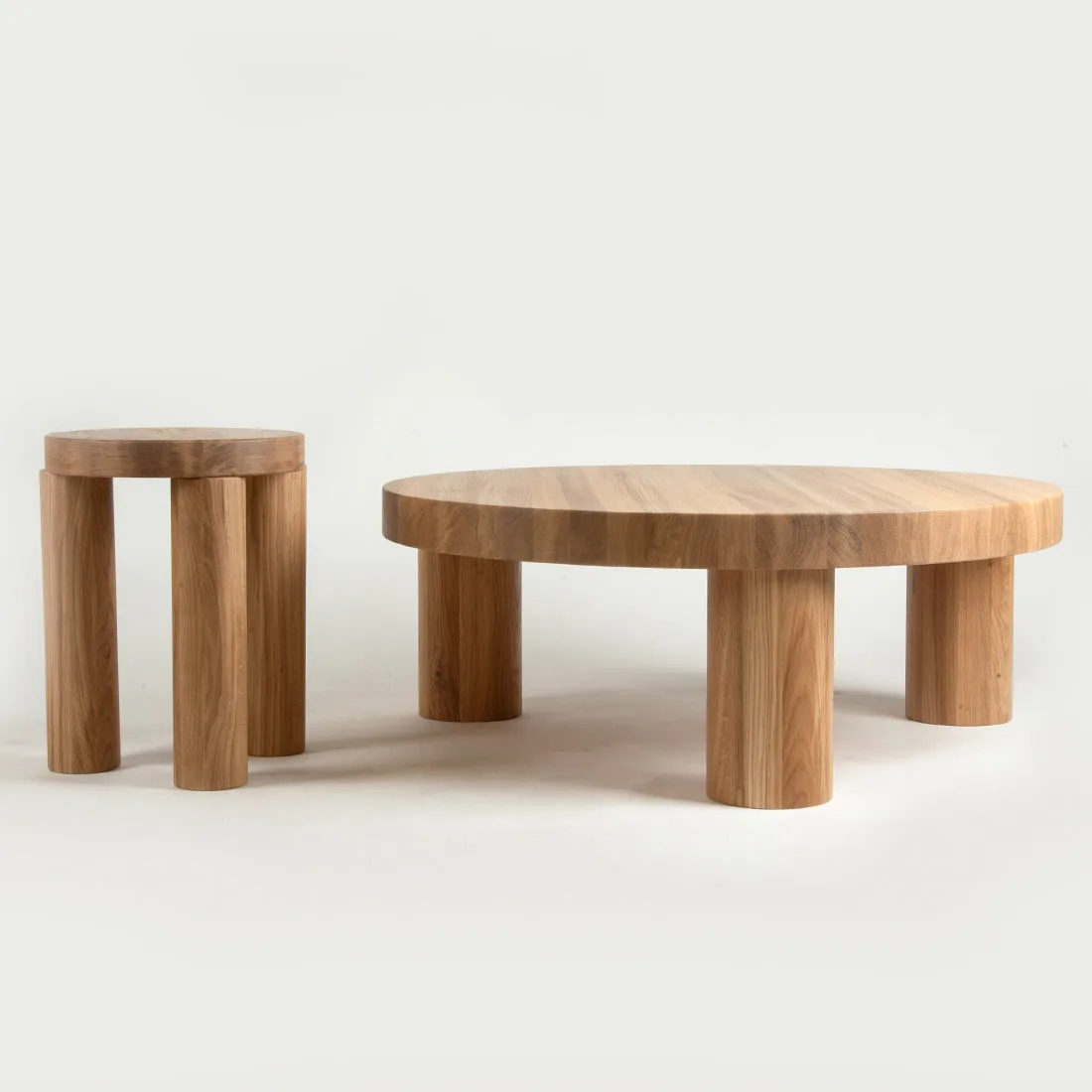 Offset Side Table