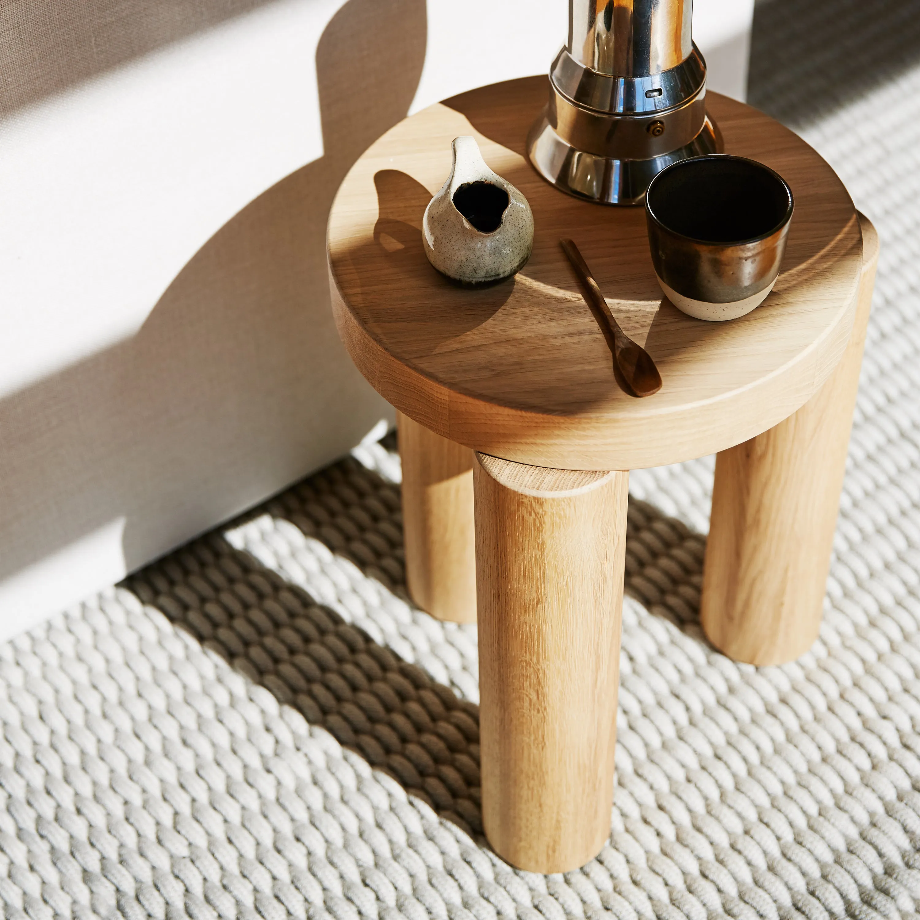 Offset Side Table
