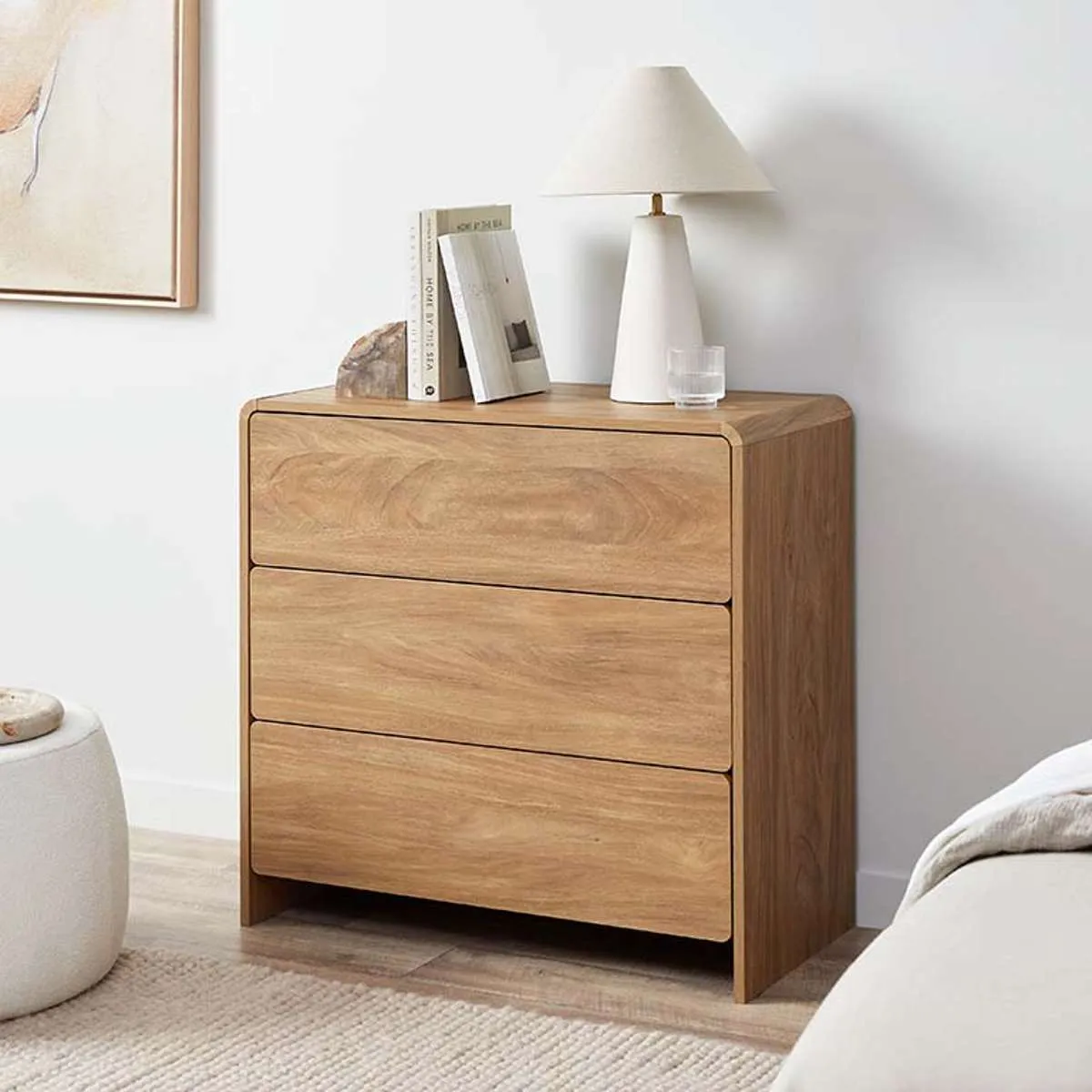 Owen Three Drawer - Walnut Mocka