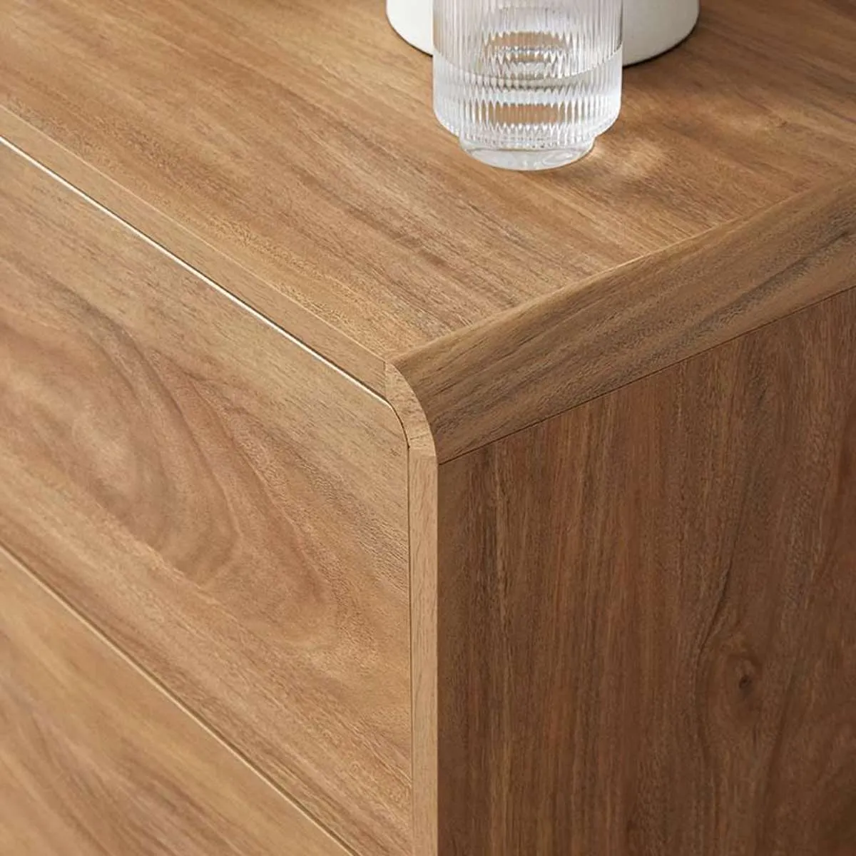 Owen Three Drawer - Walnut Mocka