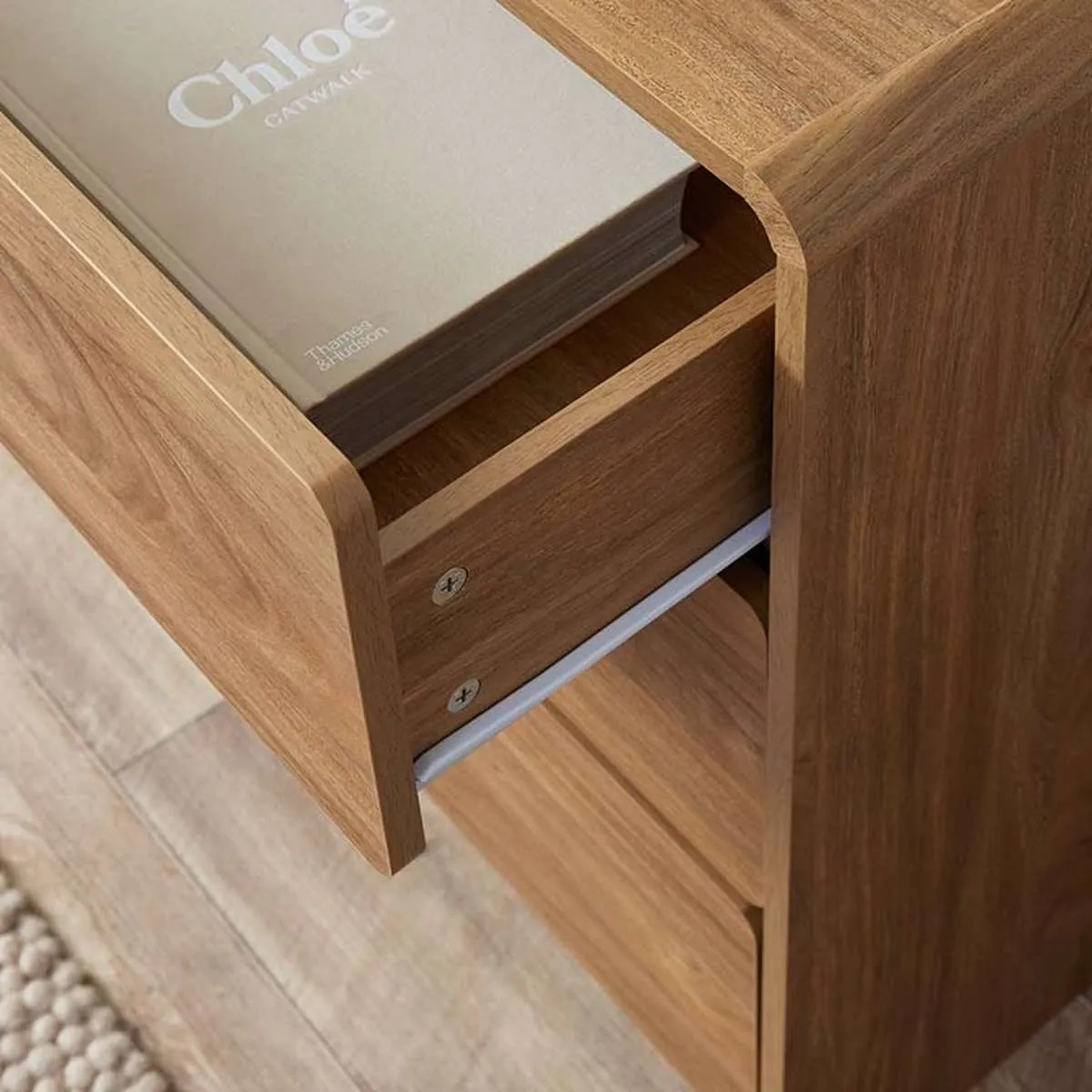 Owen Three Drawer - Walnut Mocka