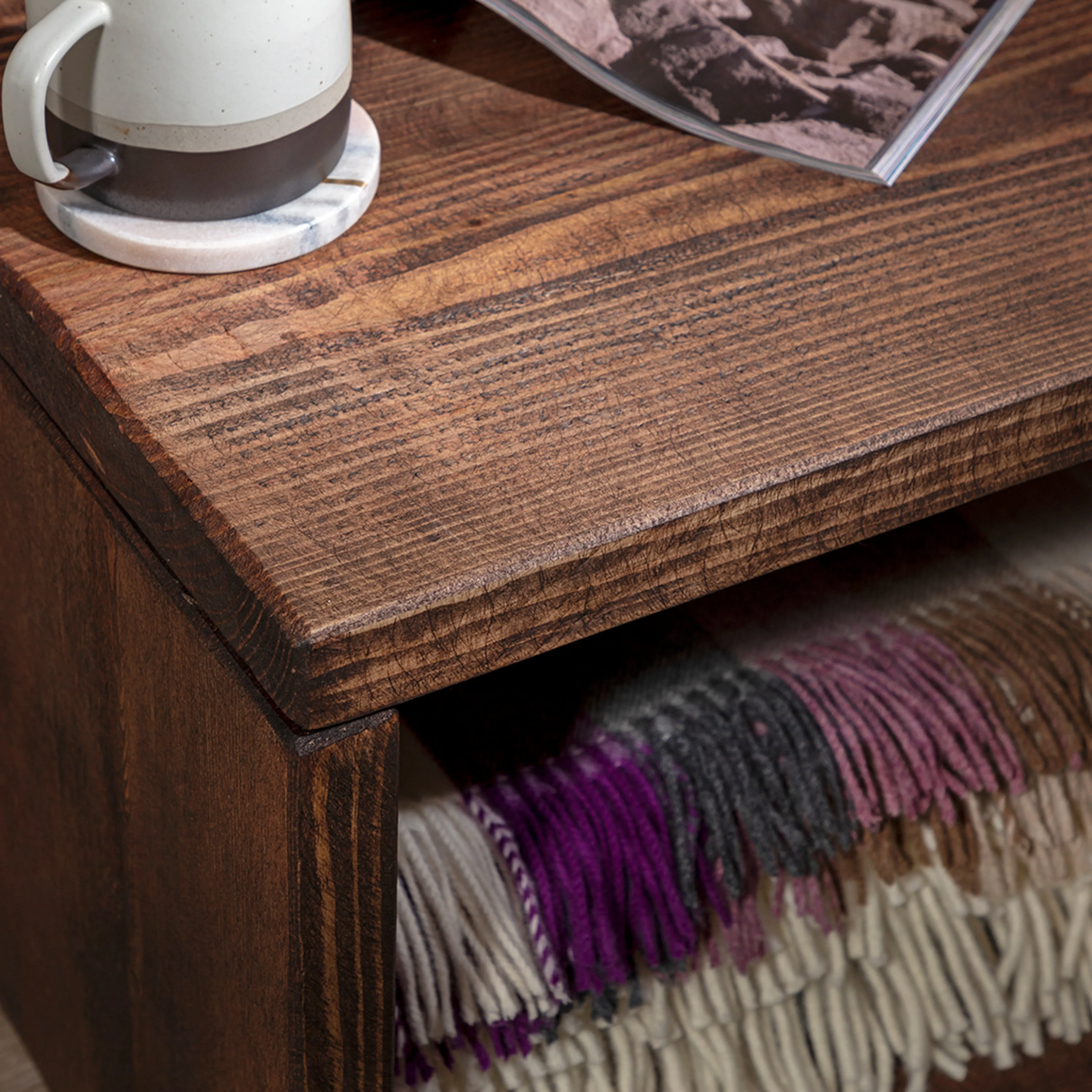 Pandon Rectangular Coffee Table Funky Chunky