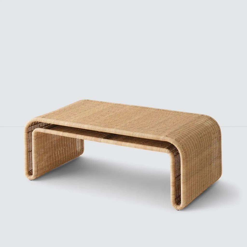 Penida Wicker Coffee Table The Citizenry