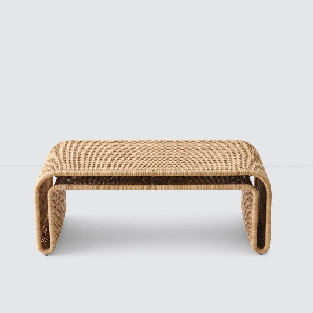 Penida Wicker Coffee Table The Citizenry