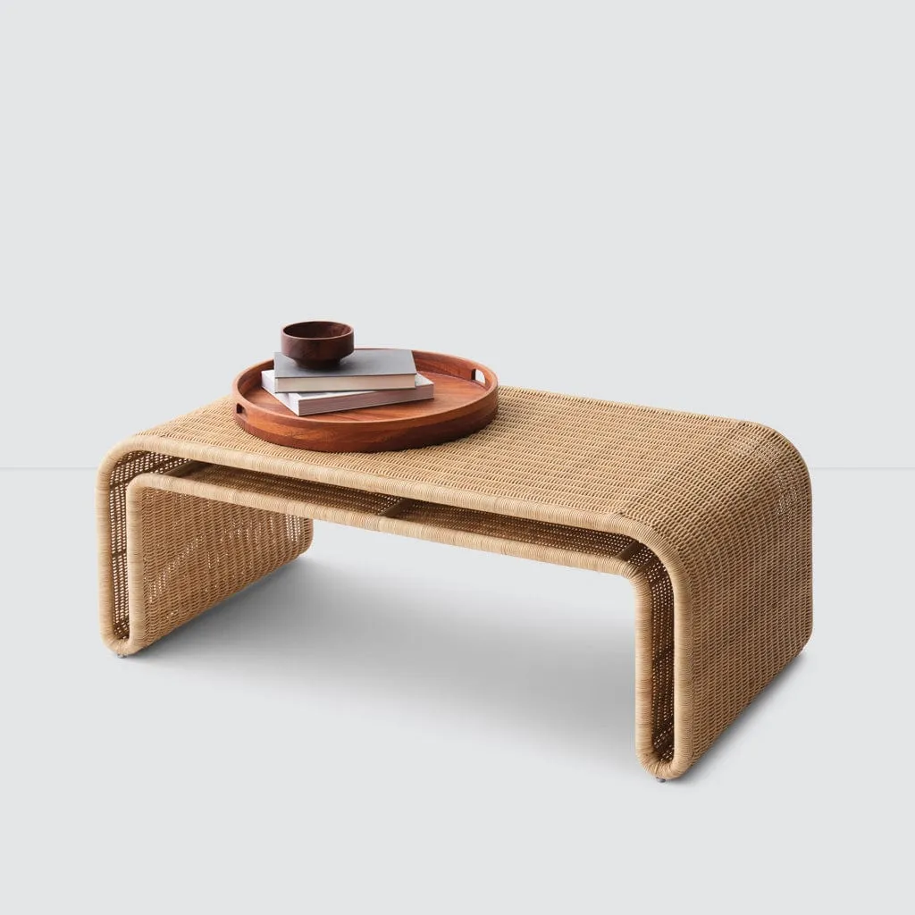 Penida Wicker Coffee Table The Citizenry