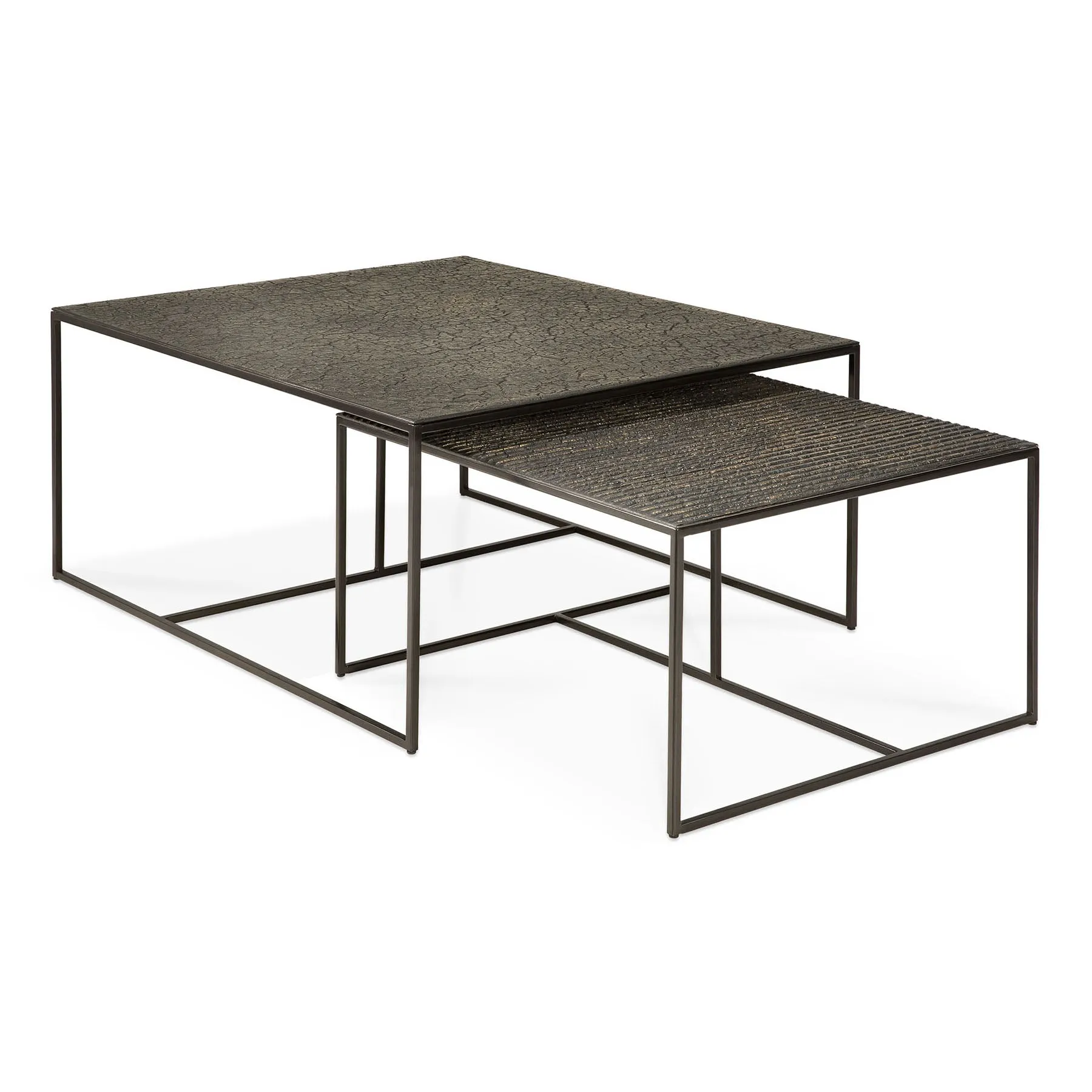 Pentagon Nesting Coffee Table (Set of 2)