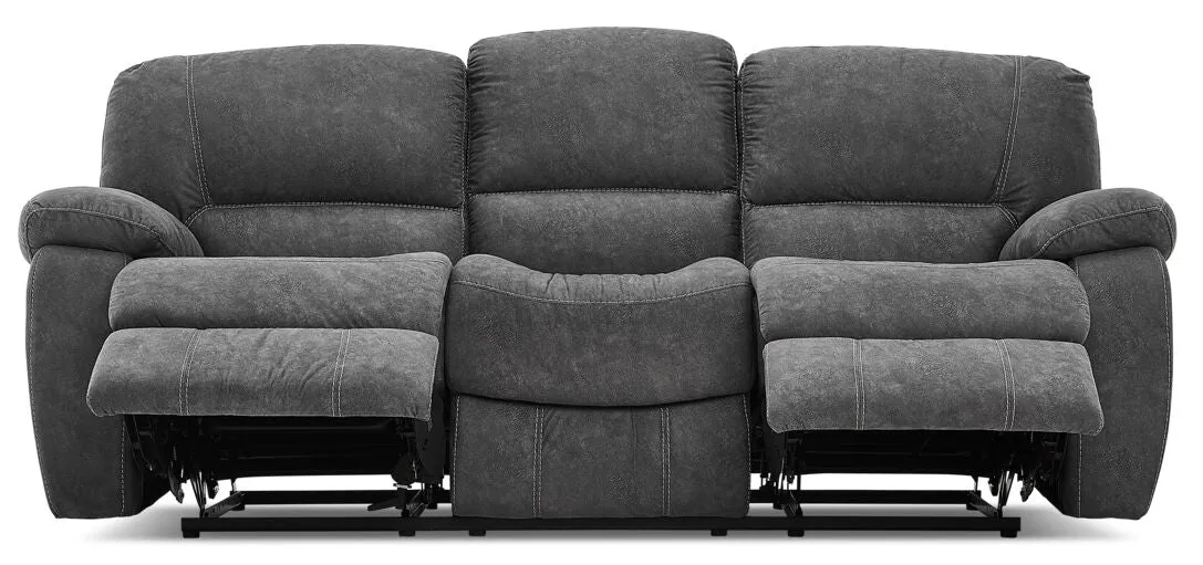 Peyton Reclining Sofa - Grey