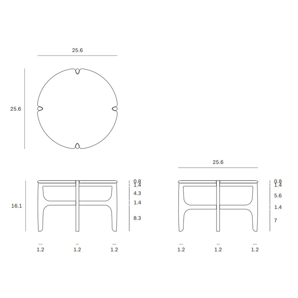 PI Round Coffee Table
