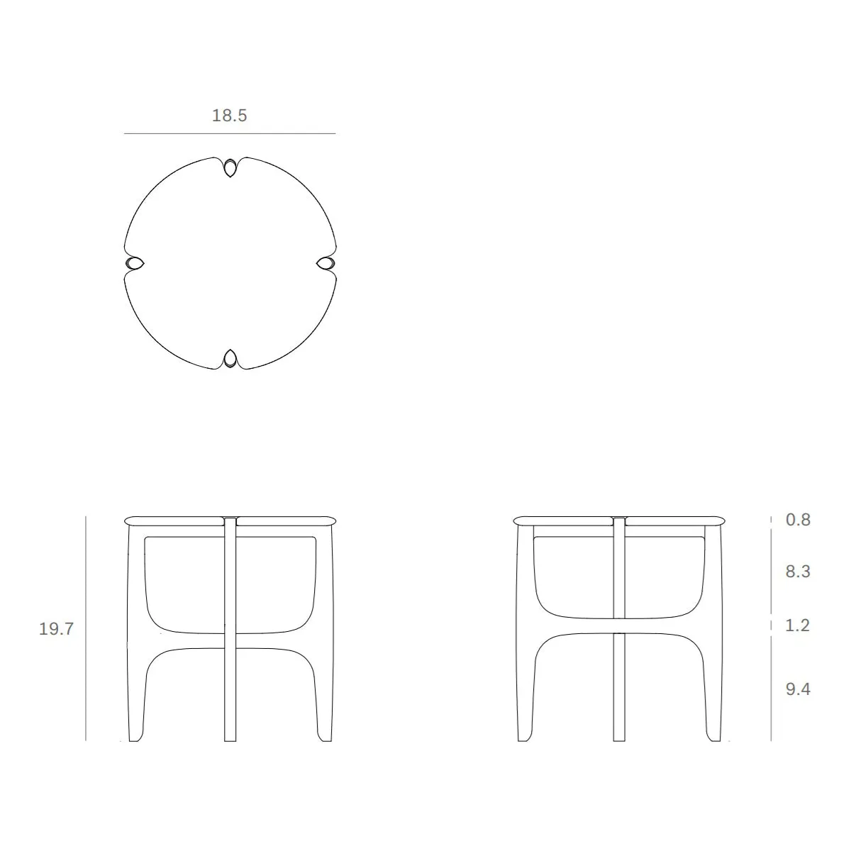 PI Side Table