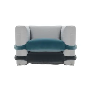 Pillow Velvet Lounge Chair