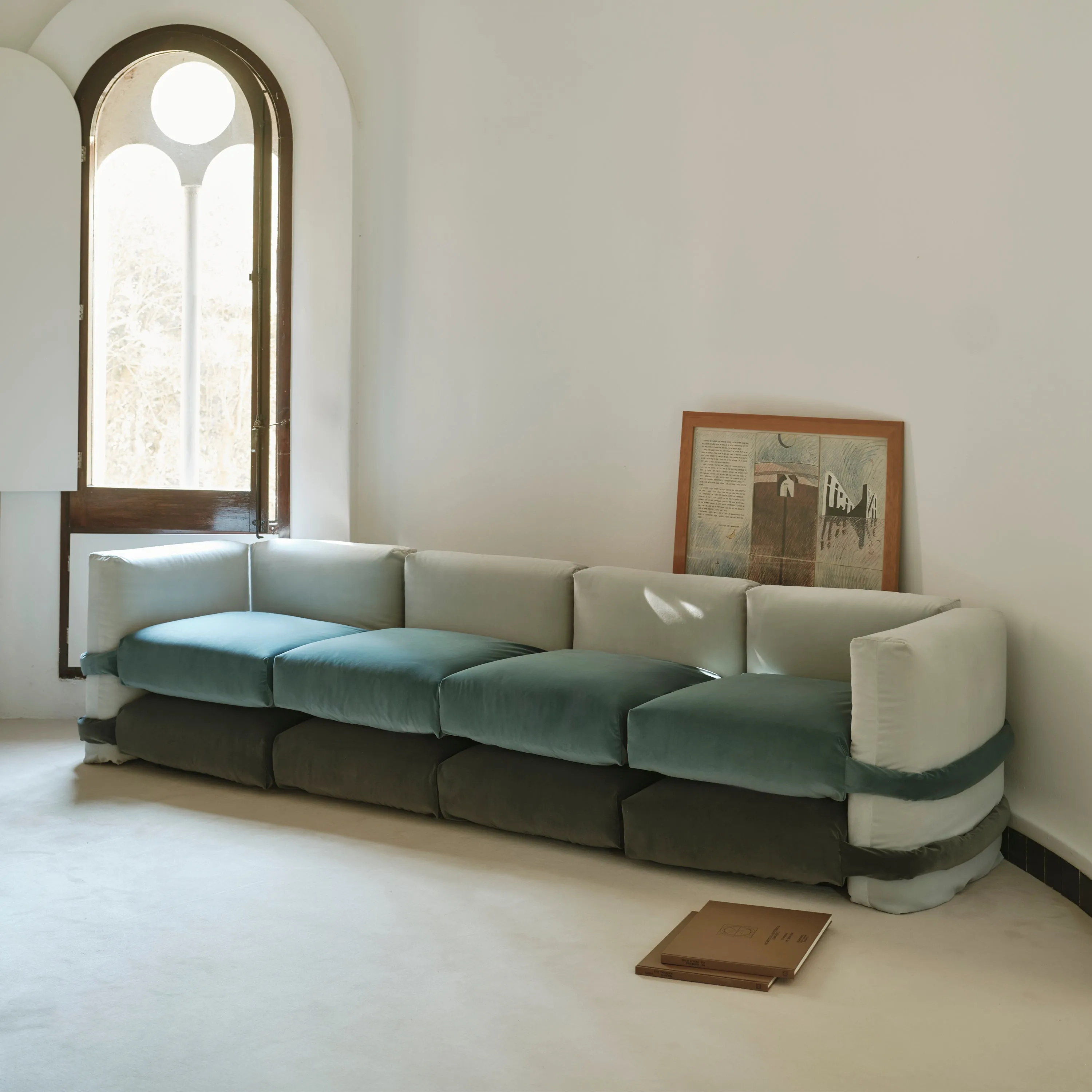 Pillow Velvet Sofa