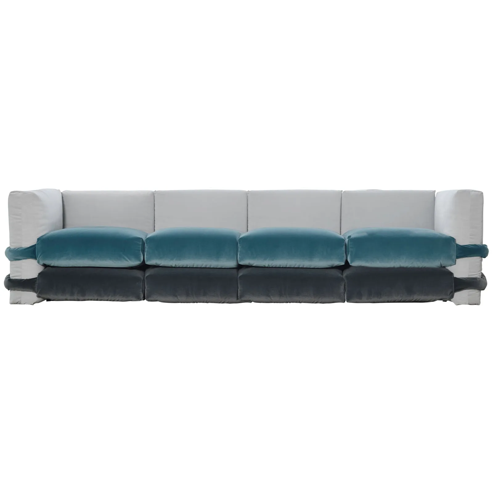 Pillow Velvet Sofa