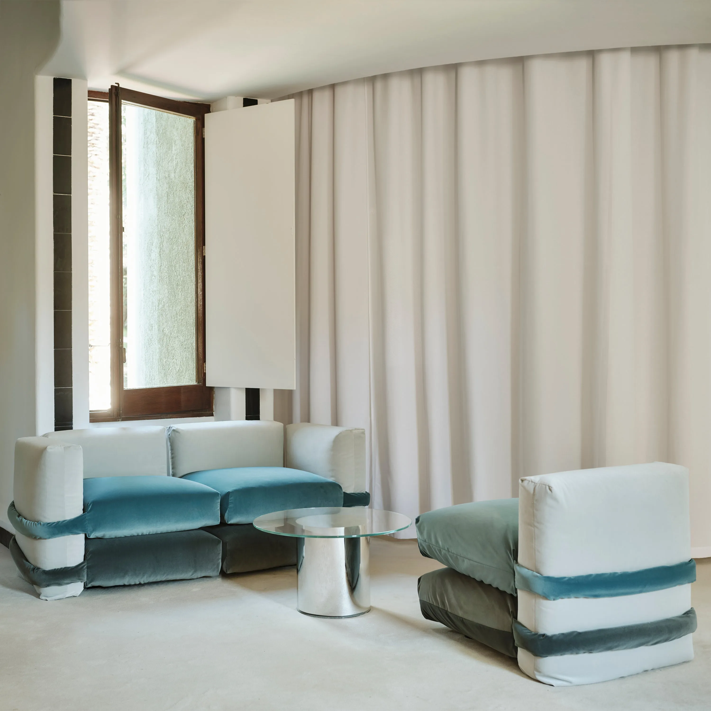 Pillow Velvet Sofa