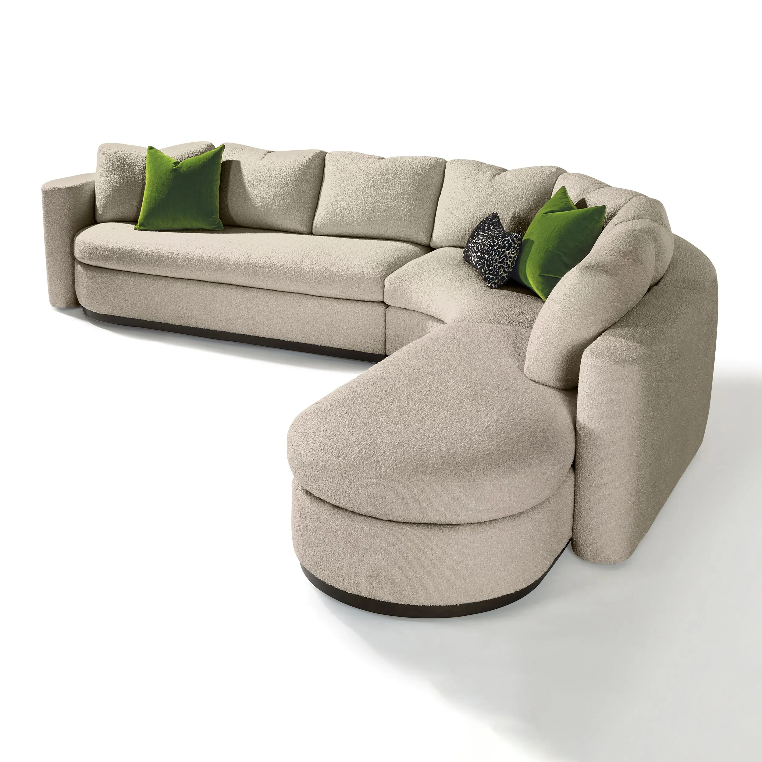 Playing Hooky Curved Sectional with Chaise