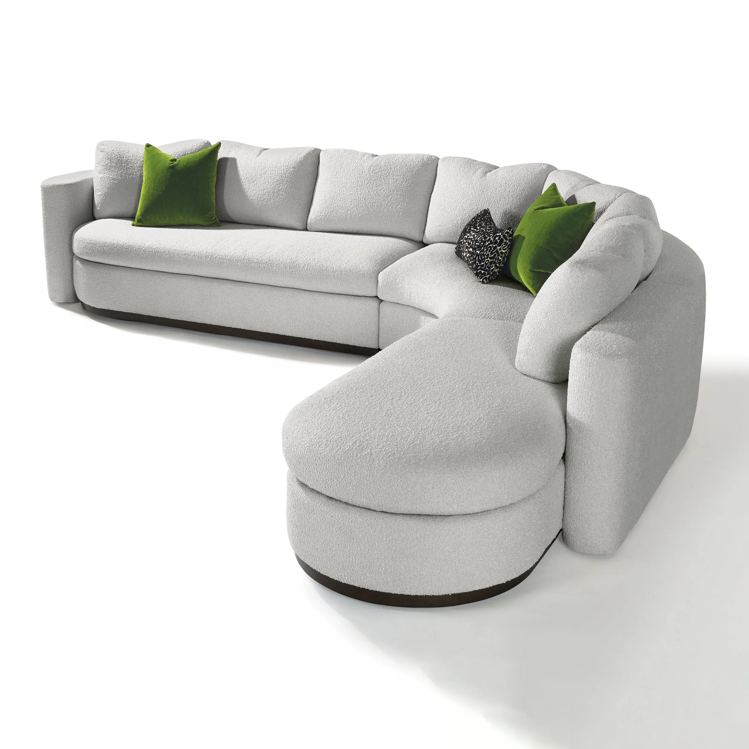 Playing Hooky Curved Sectional with Chaise