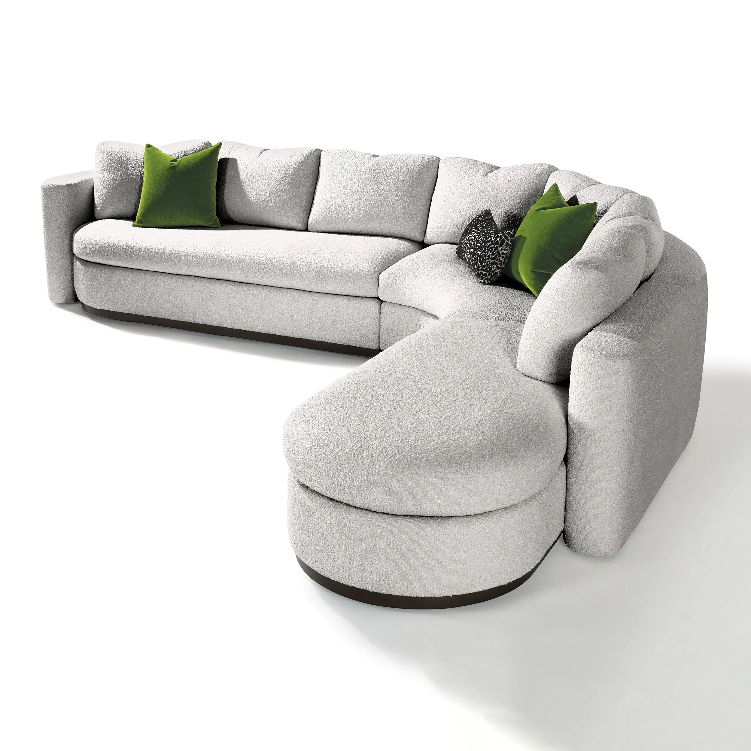Playing Hooky Curved Sectional with Chaise
