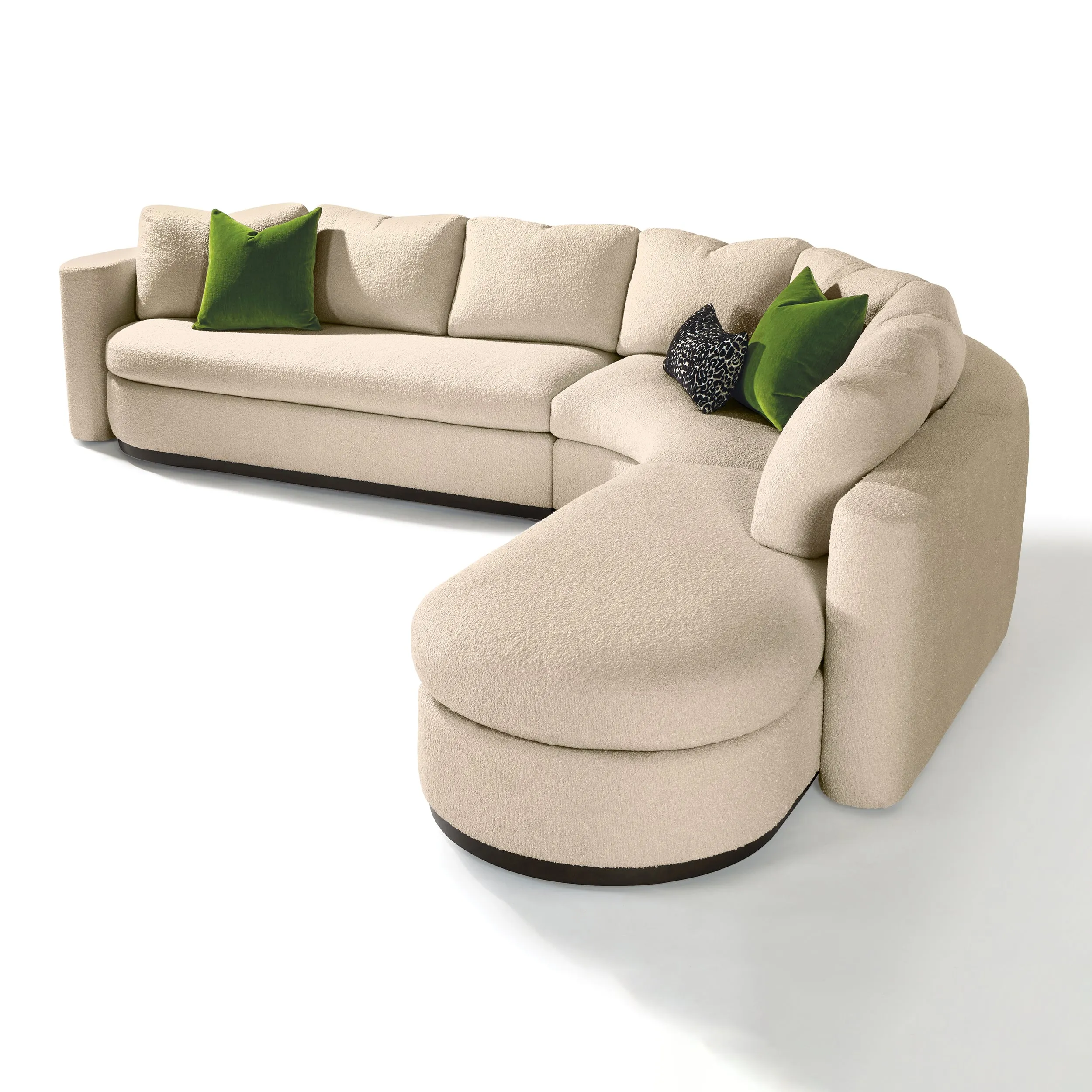 Playing Hooky Curved Sectional with Chaise