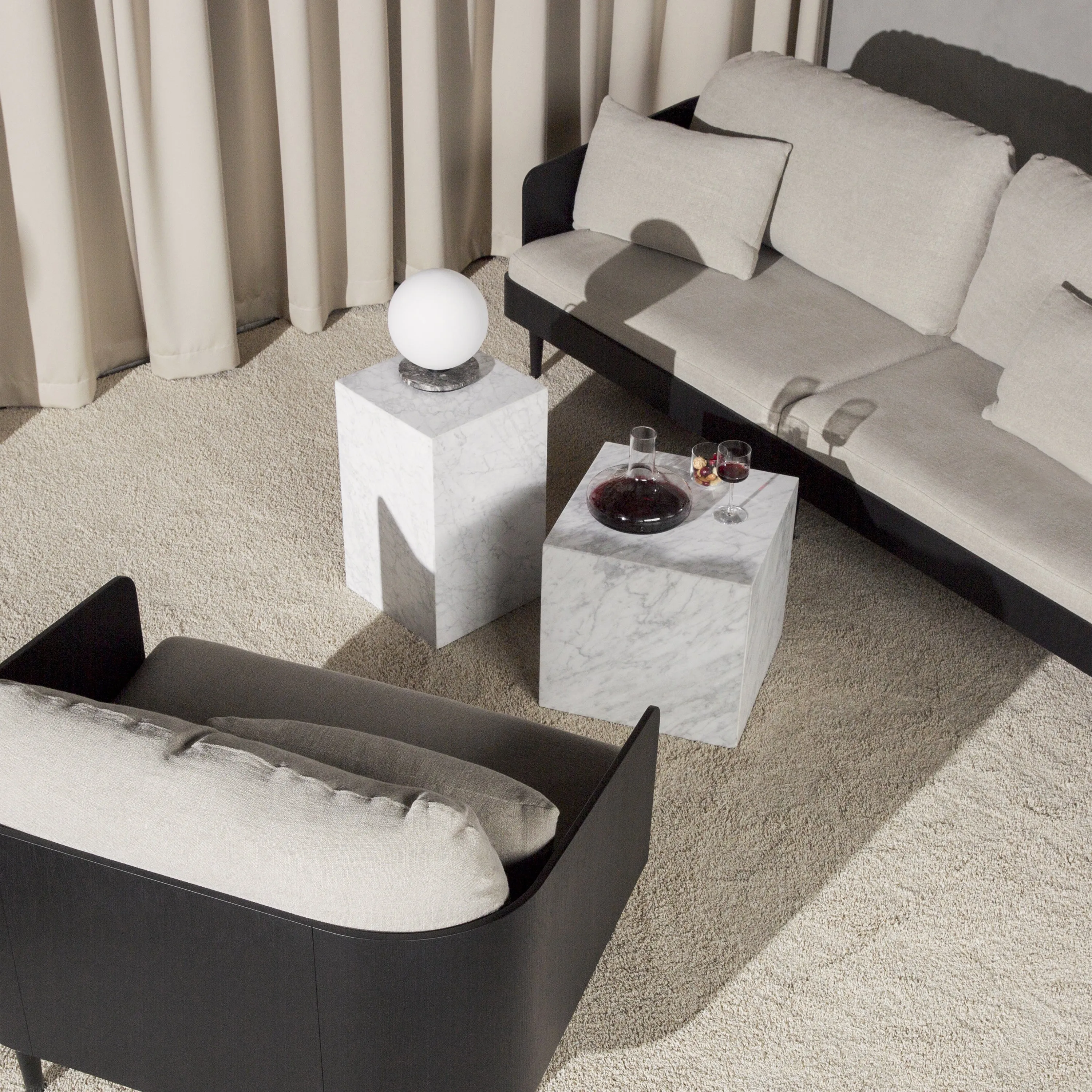 Plinth Cubic Side Table