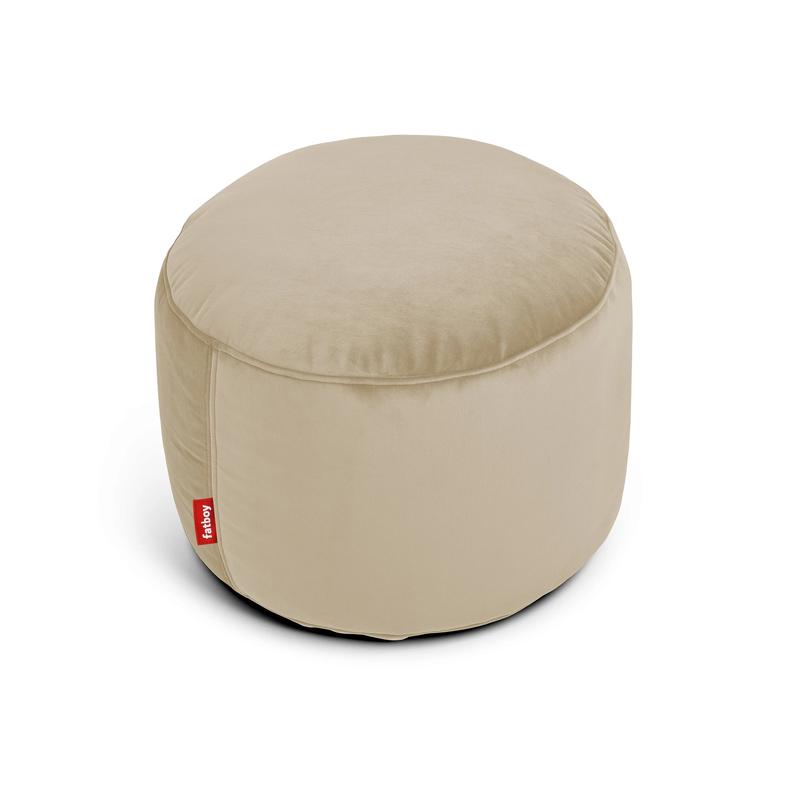 Point Recycled Royal Velvet Pouf