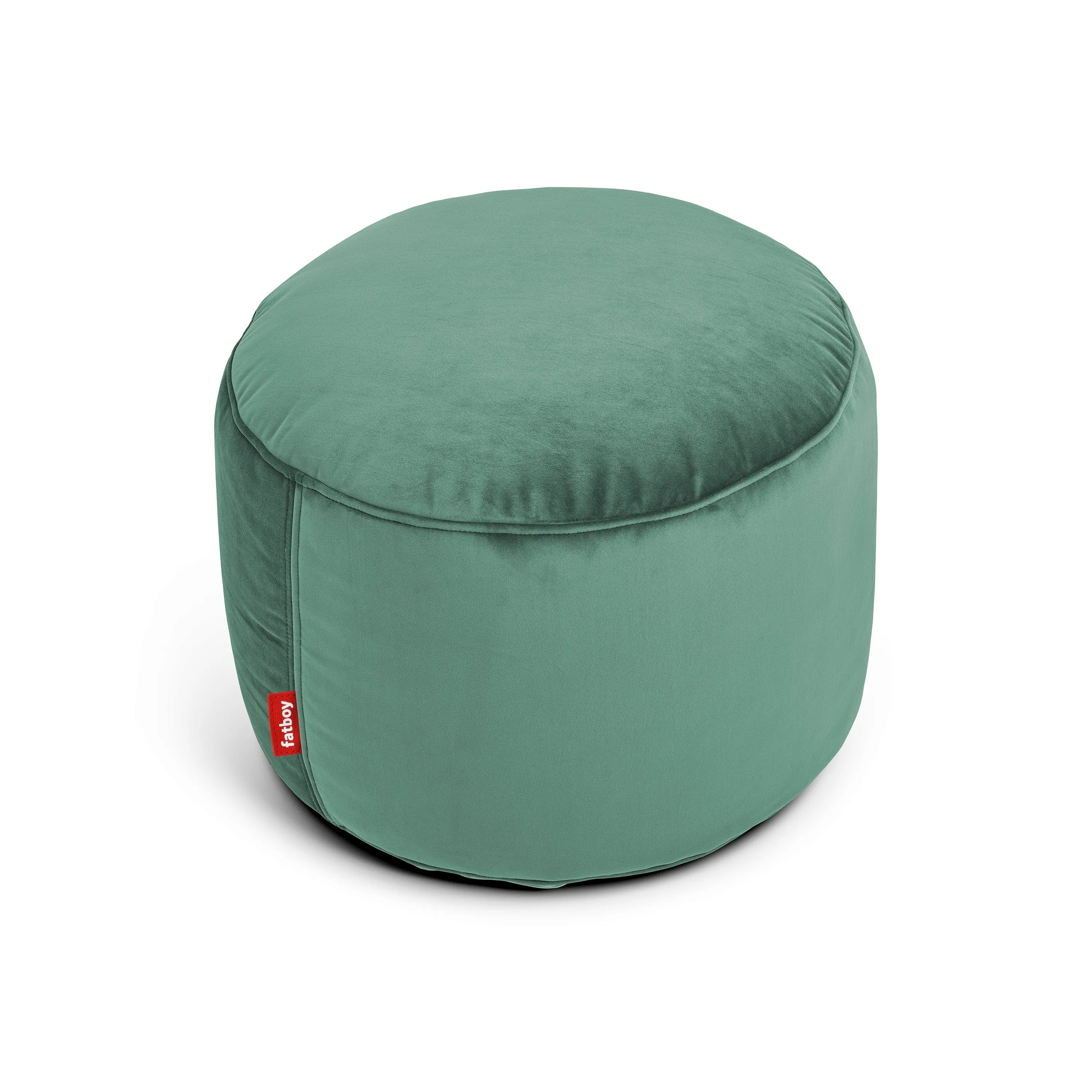 Point Recycled Royal Velvet Pouf