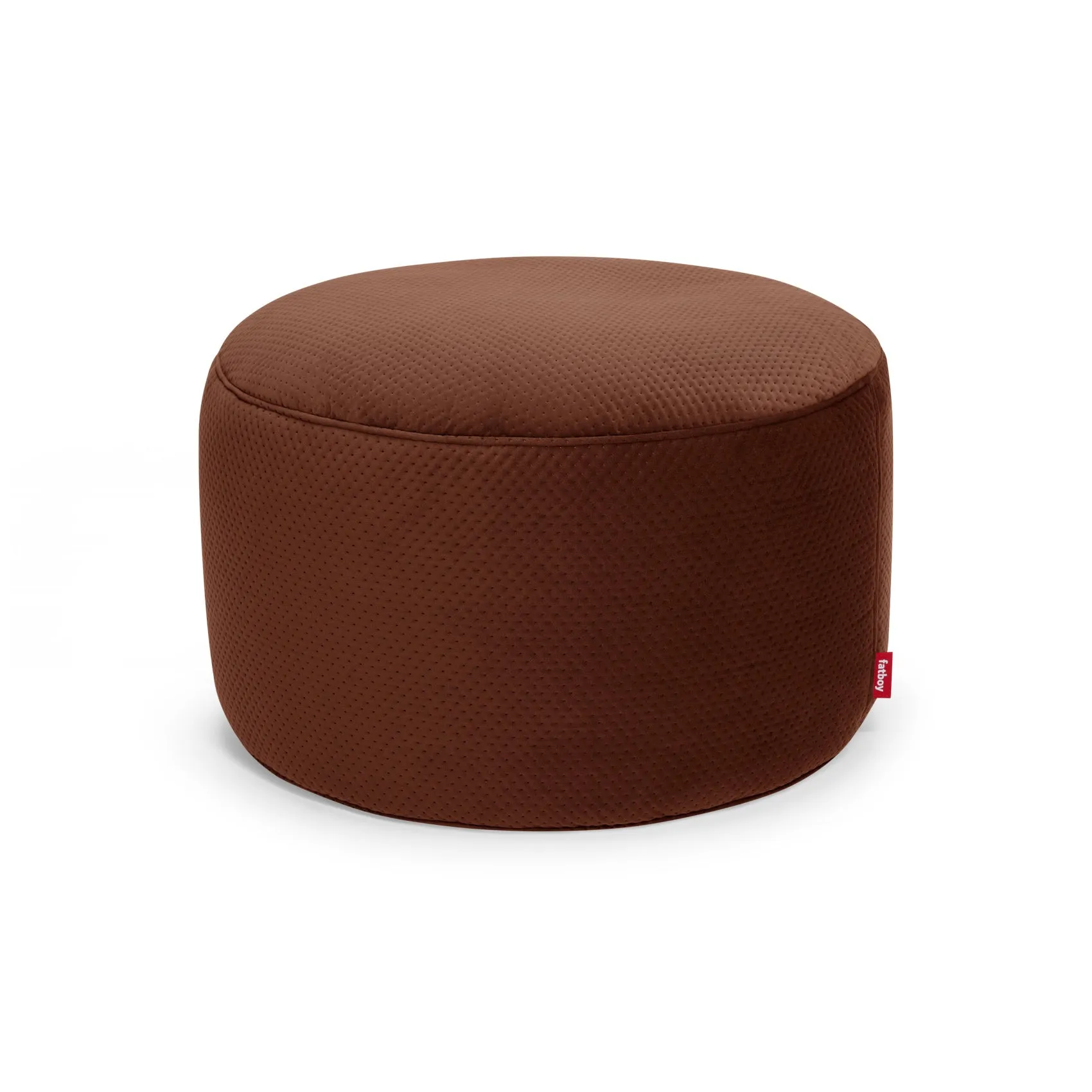 Point Recycled Royal Velvet Pouf