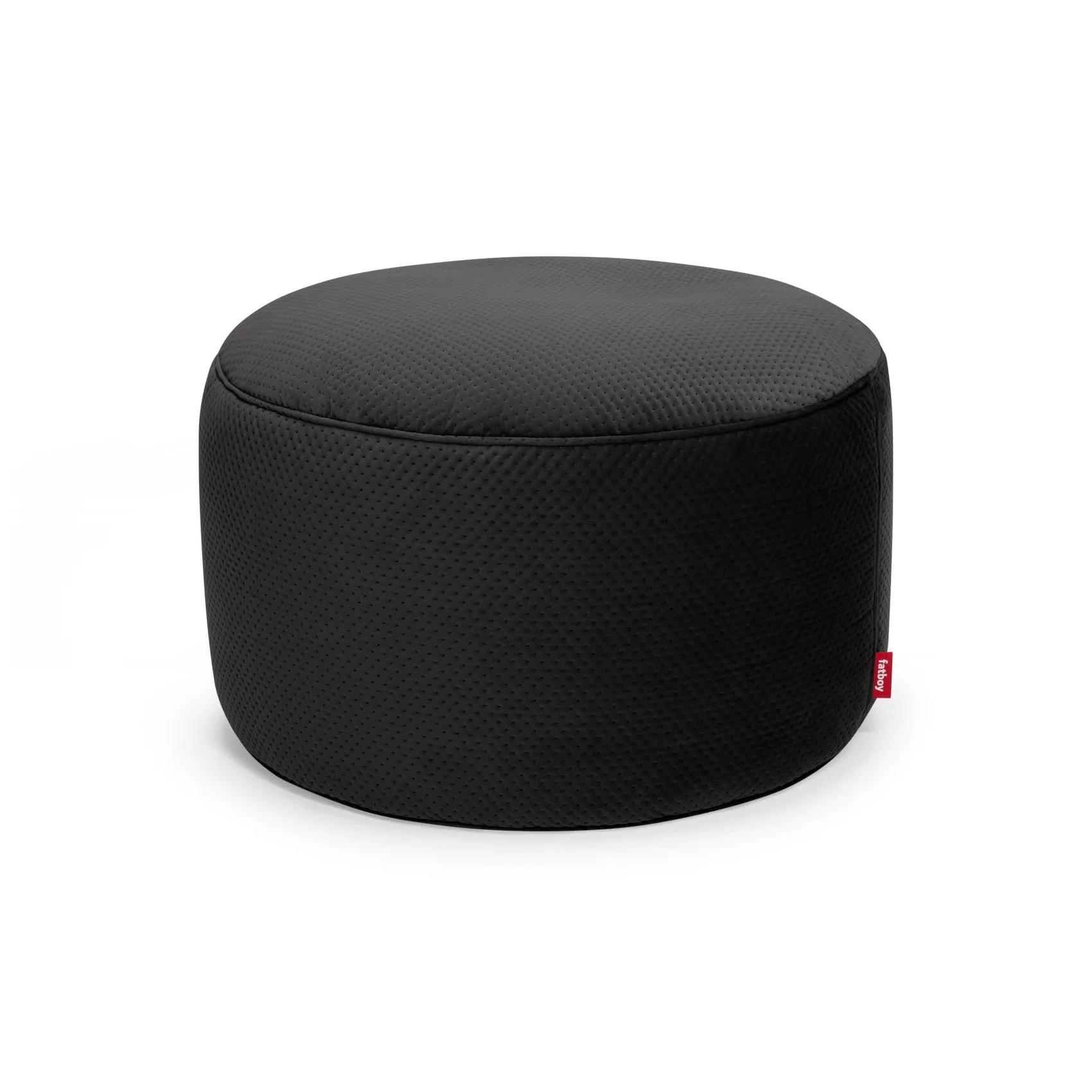 Point Recycled Royal Velvet Pouf