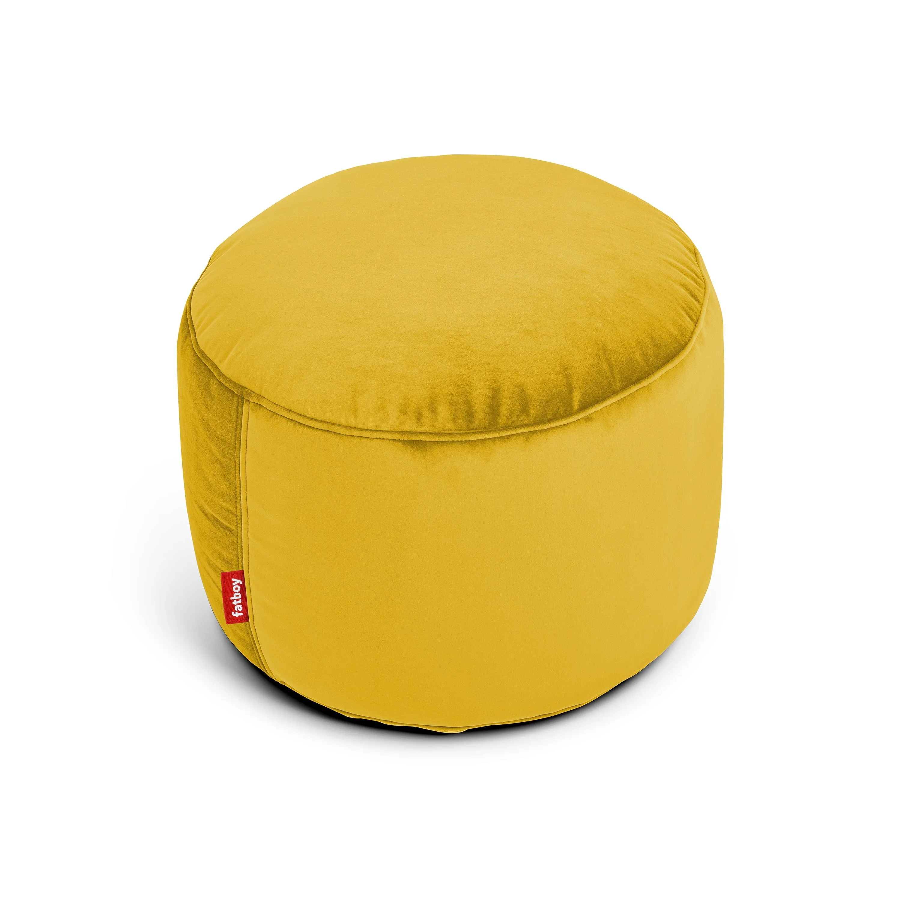 Point Recycled Royal Velvet Pouf