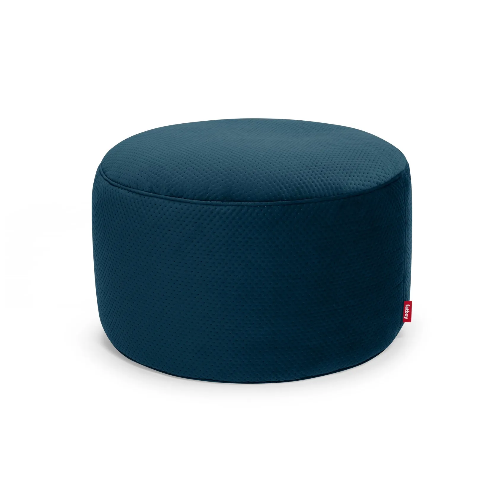 Point Recycled Royal Velvet Pouf