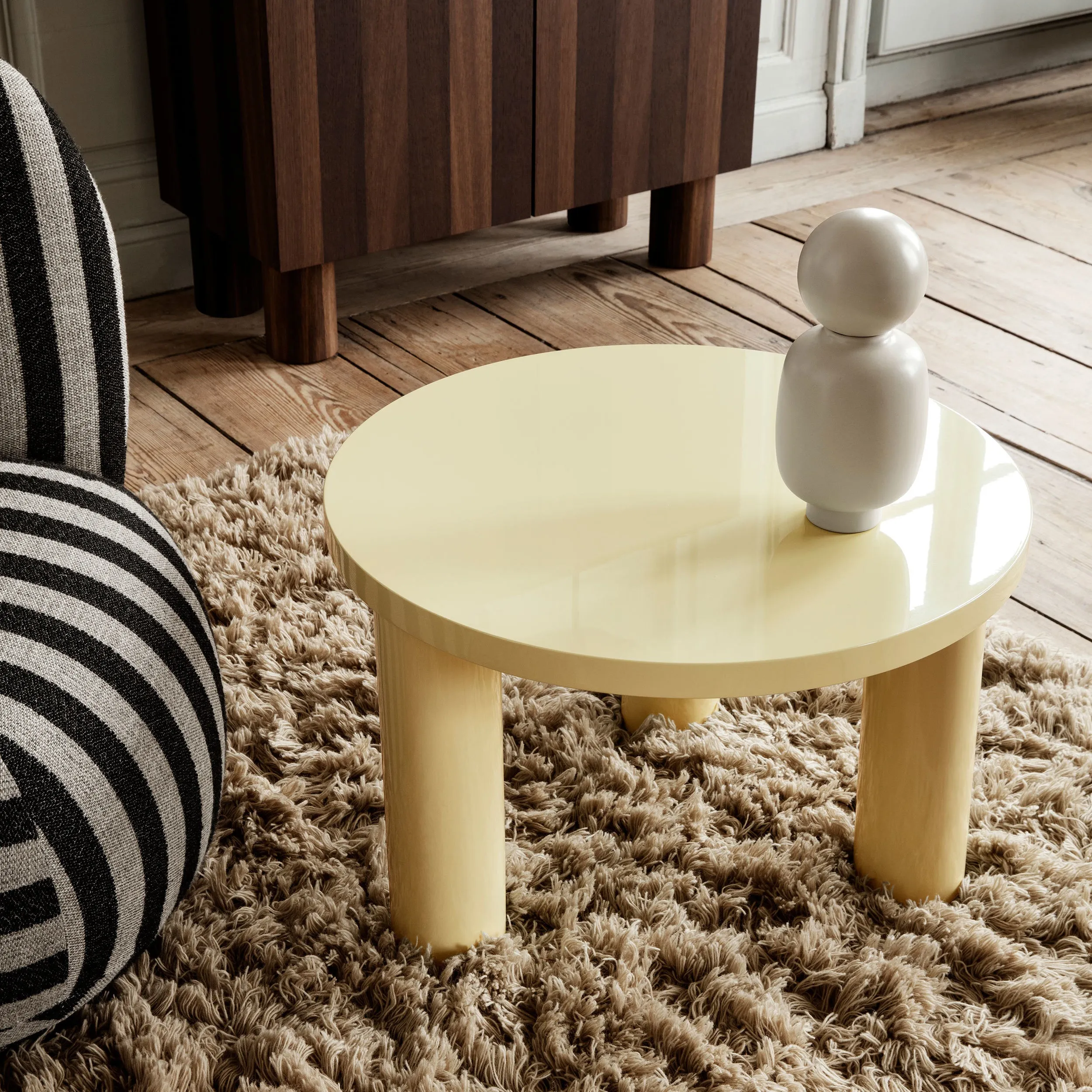 Post Lacquer Coffee Table