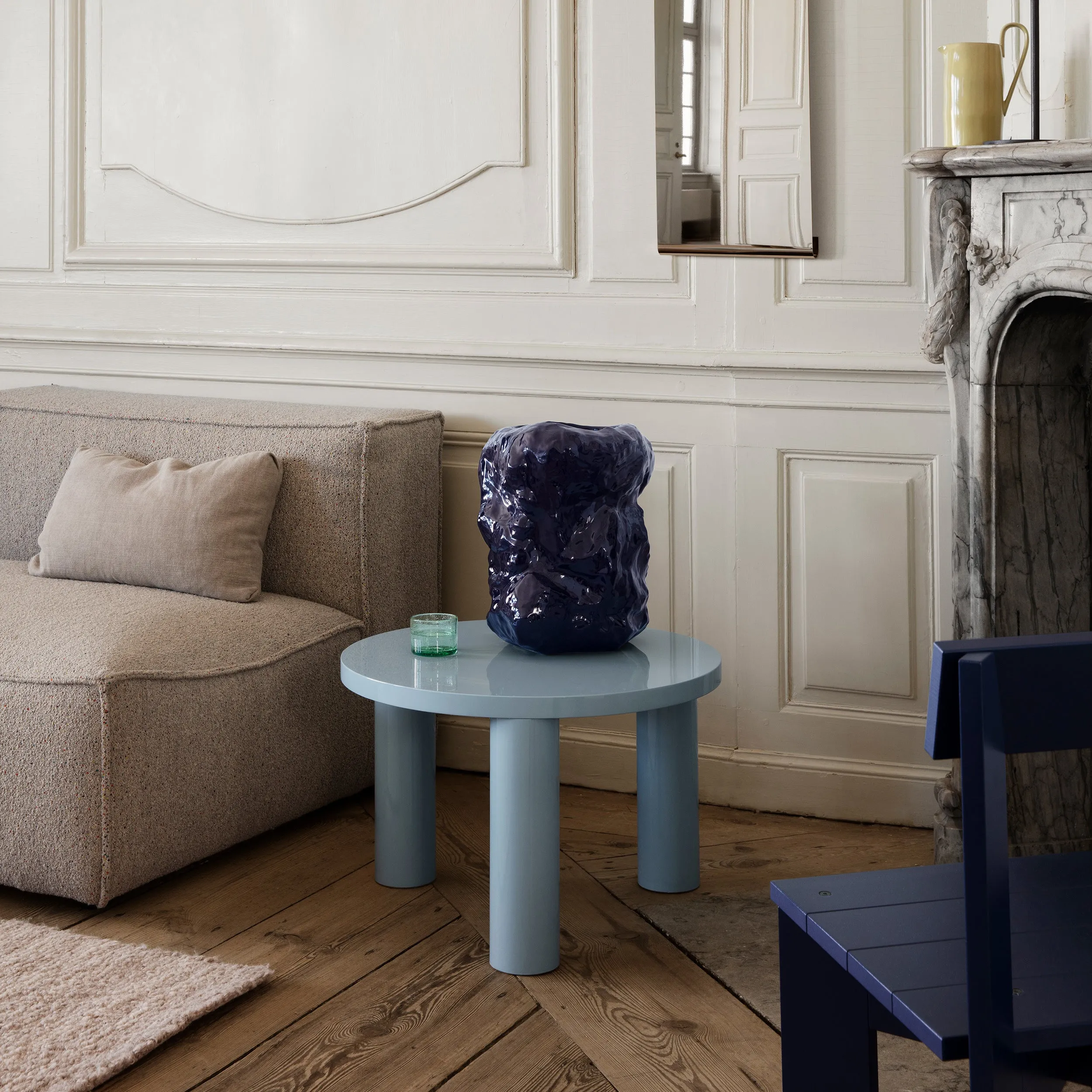 Post Lacquer Coffee Table