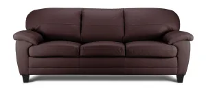 Raphael Leather Sofa - Mocha