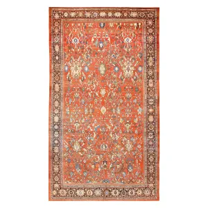 Red Antique Persian Sultanabad Rug - 13'6" x 23'0"