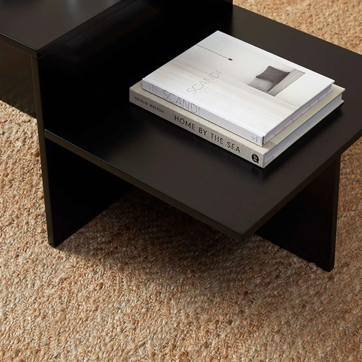 Ren Coffee Table - Black Mocka